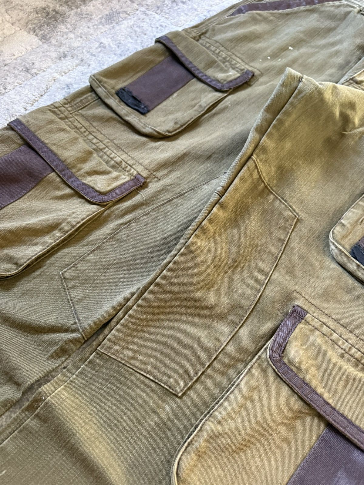 Pelle Pelle Pelle pelle Multi Pocket Parachute Baggy Cargo Pants Size US 38 / EU 54 - 5 Thumbnail