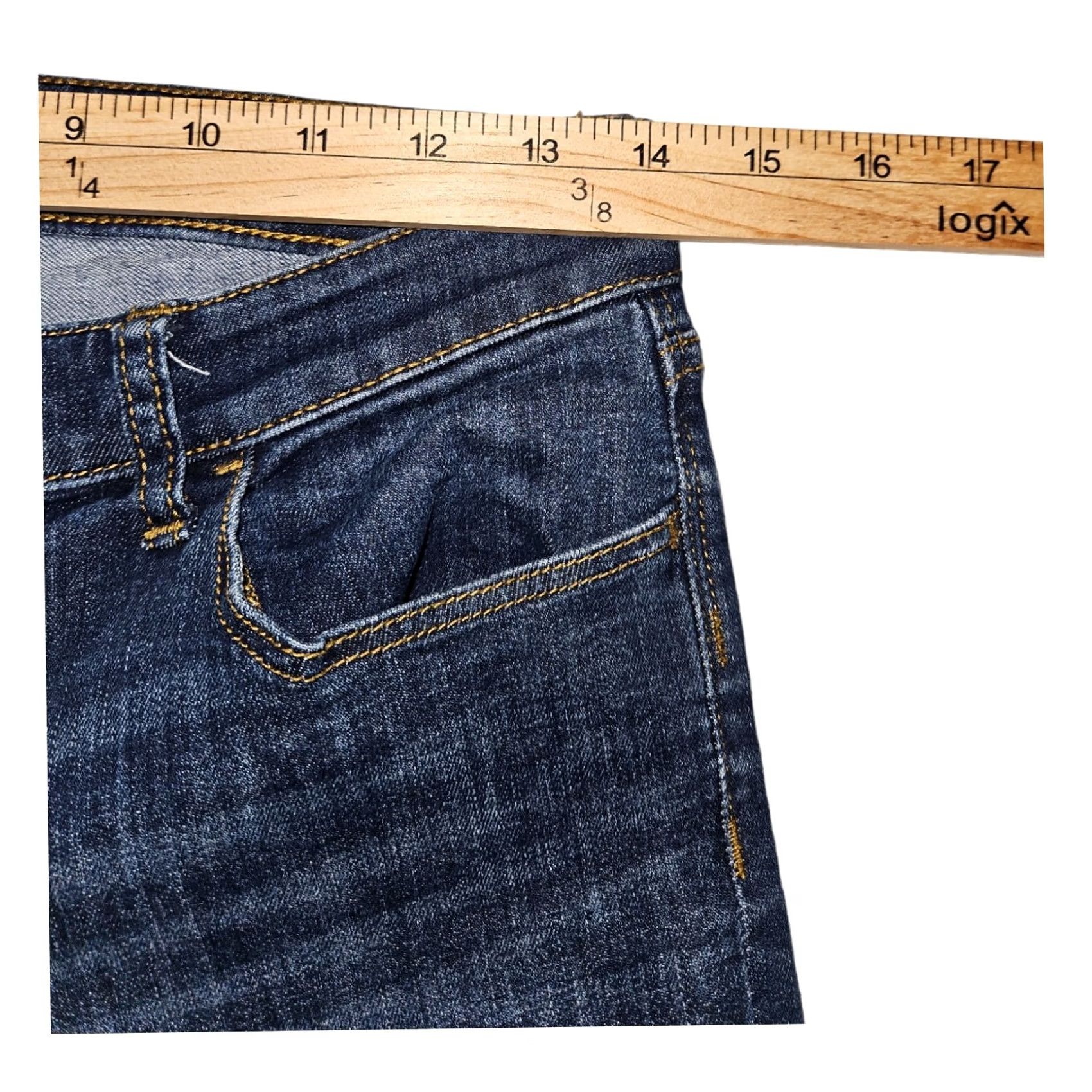 Banana Republic Banana Republic Skinny Fit Jeans Womens Size 26/2 Blue Denim Casual - Low Rise, 29in Size 26" / US 2 / IT 38 - 3 Thumbnail
