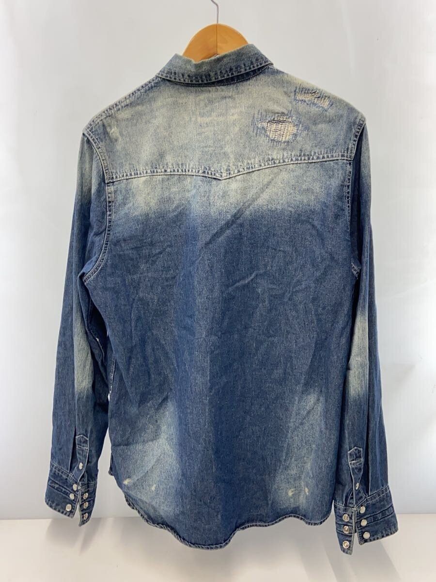 Number (N)ine OFFER OK 🔥 NUMBER NINE LOVELESS GUILD PRIME DENIM SHIRT Size US L / EU 52-54 / 3 - 2 Thumbnail