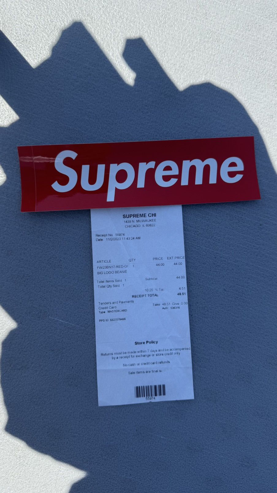 Supreme Supreme Big logo beanie Size ONE SIZE - 8 Thumbnail