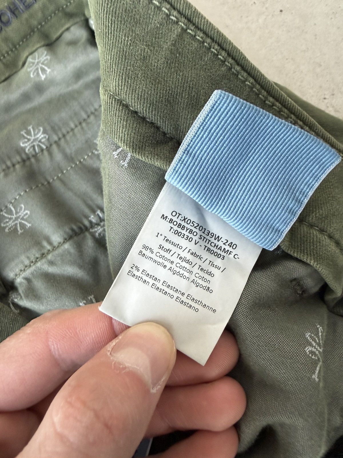 Jacob Cohen JACOB COHEN Comfort Bobby Chino Pants Size US 37 - 6 Thumbnail