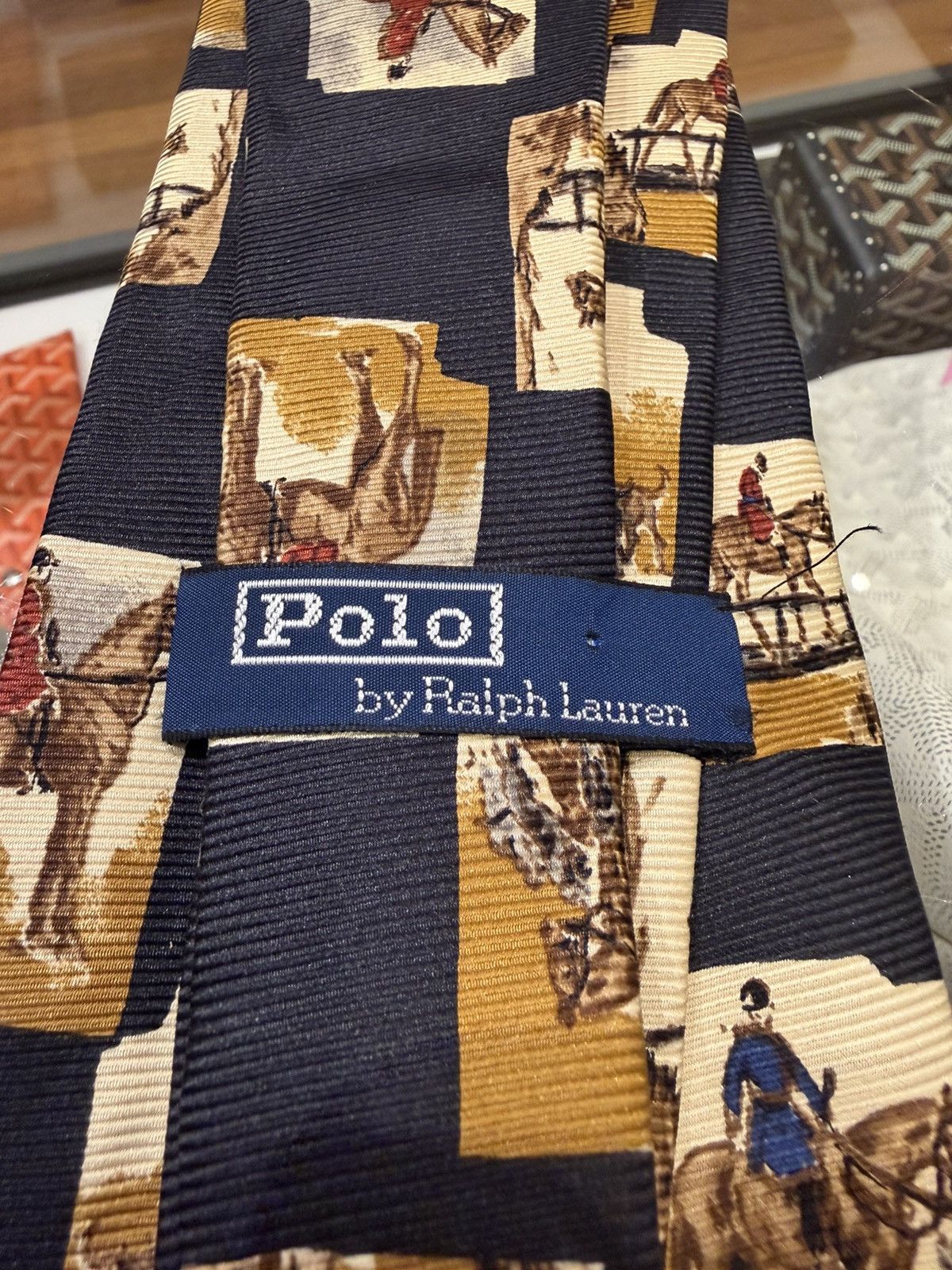 Polo Ralph Lauren Vintage Polo Ralph Lauren Silk Tie Size ONE SIZE - 2 Thumbnail