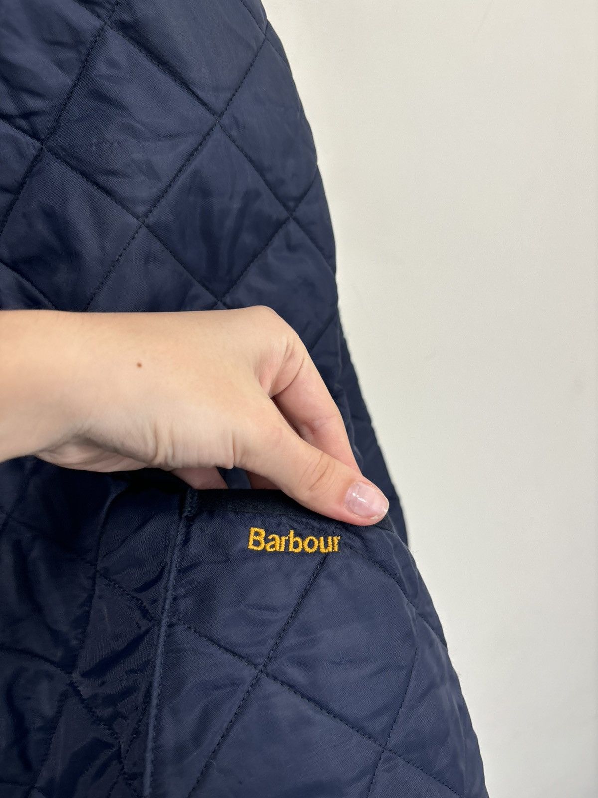 Barbour Barbour Vintage Liddesdale Navy Blue Hunting Quilted Jacket Size US XL / EU 56 / 4 - 10 Thumbnail