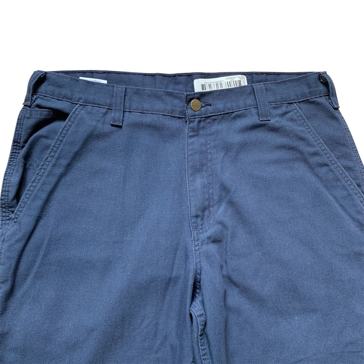Carhartt Vintage Carhartt Navy Carpenter Dungaree Fit Pants 34x30 Size US 34 / EU 50 - 5 Thumbnail