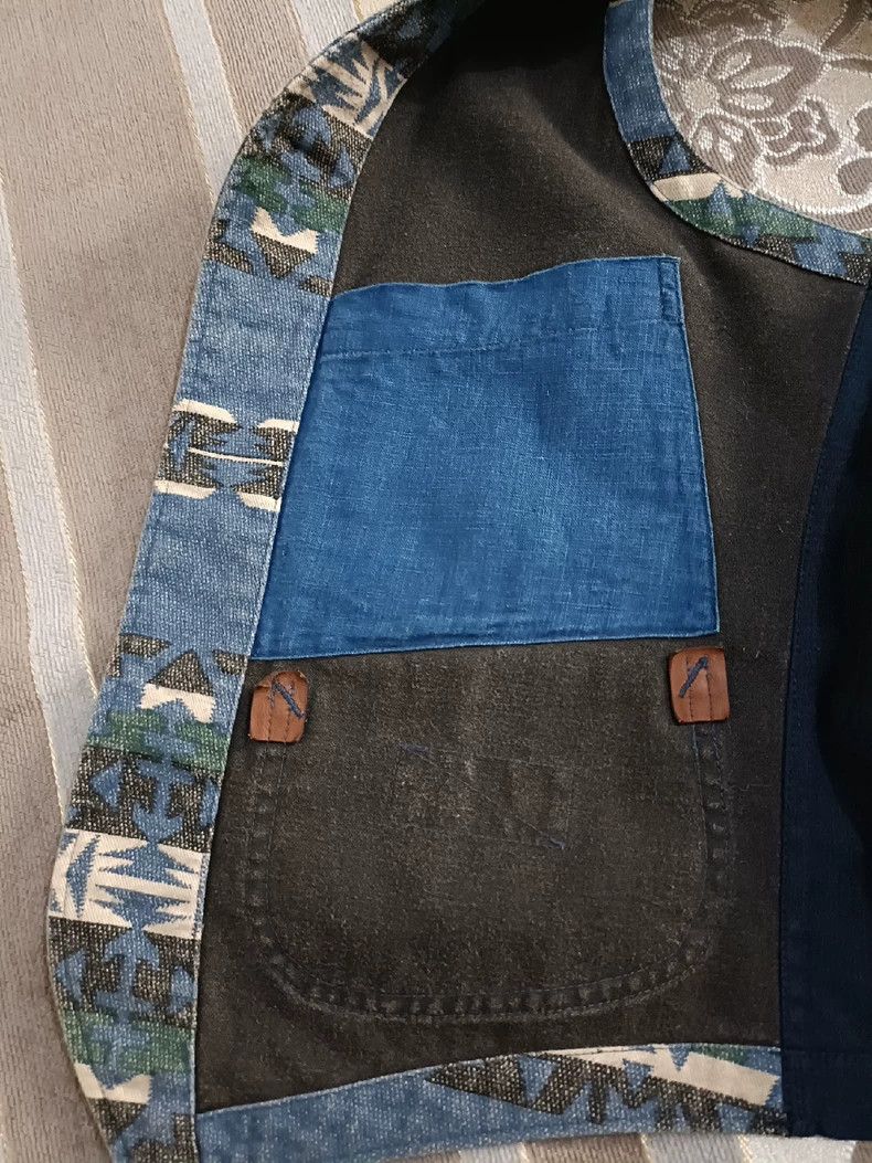 RRL Ralph Lauren RRL Ralph Lauren Indian Southwest Vest Size US S / EU 44-46 / 1 - 7 Thumbnail