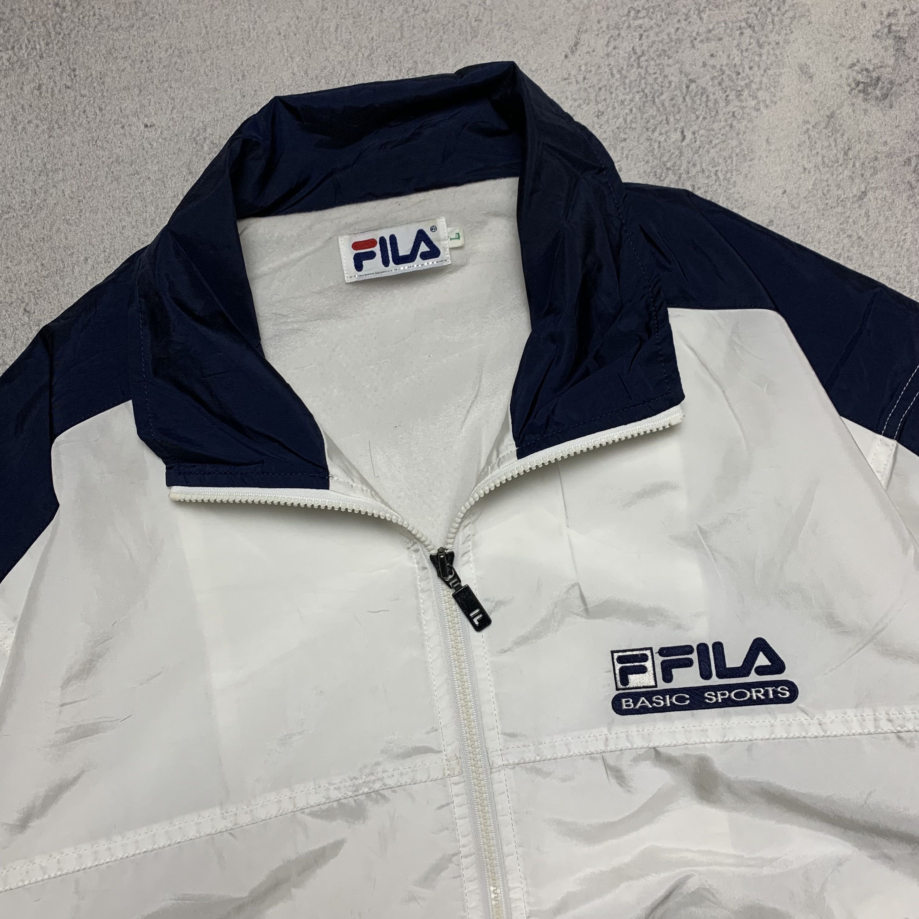 Fila Vintage 90s Fila Track Jacket Size US L / EU 52-54 / 3 - 3 Thumbnail