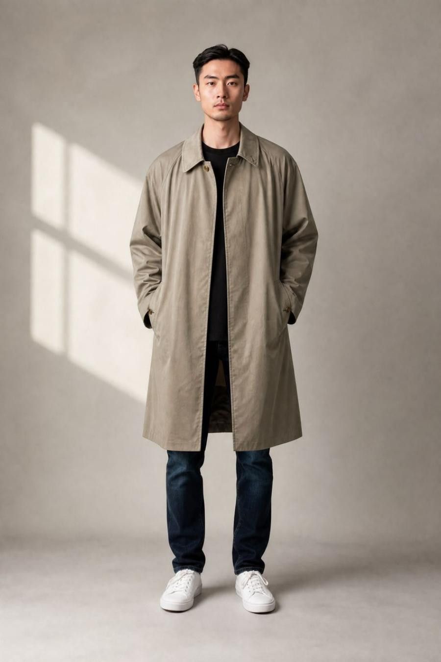 Burberry Vintage Burberrys London Piccadilly Car Coat Nova Check Size US M / EU 48-50 / 2 - 1 Thumbnail