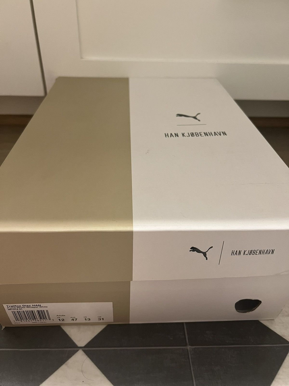 Han Kjobenhavn Han Kjøbenhavn Men’s White Sneakers Size US 13 / EU 46 - 3 Thumbnail