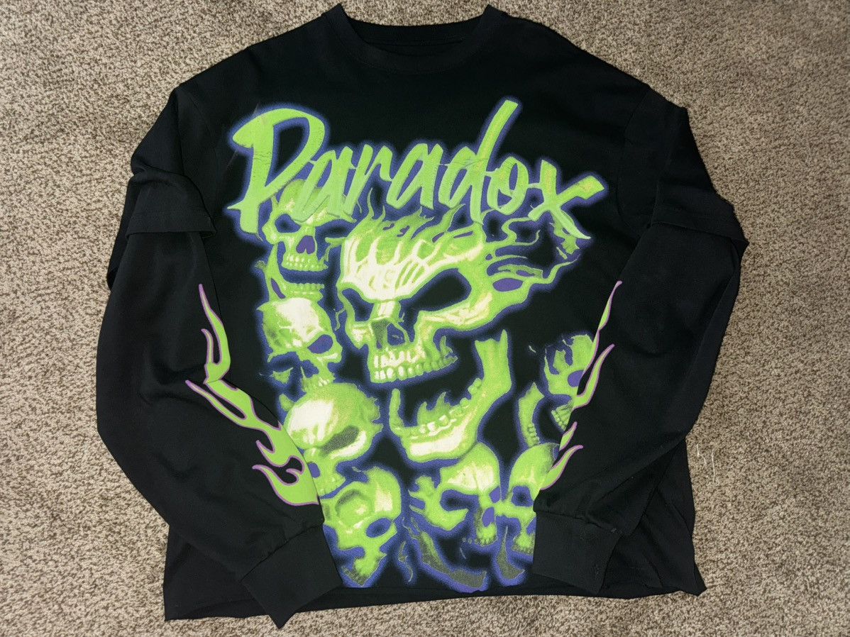 Designer Paradox Lab ( SKULL LONGSLEEVE) Size US L / EU 52-54 / 3 - 1 Thumbnail