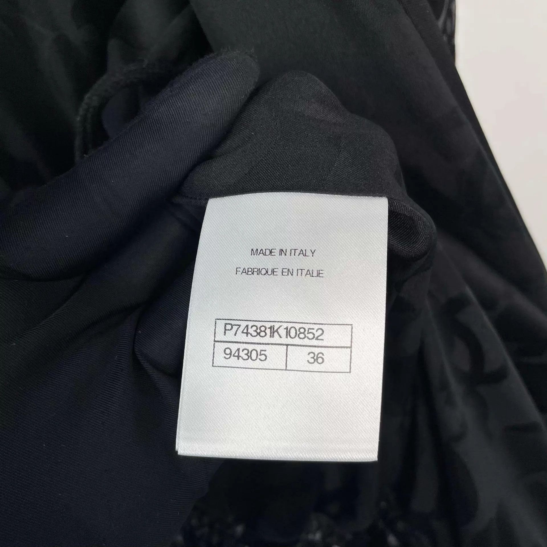 Chanel Chanel Coco Neige Black Crystal-Buttoned Hooded Jkt 36 New Size XS / US 0-2 / IT 36-38 - 3 Thumbnail