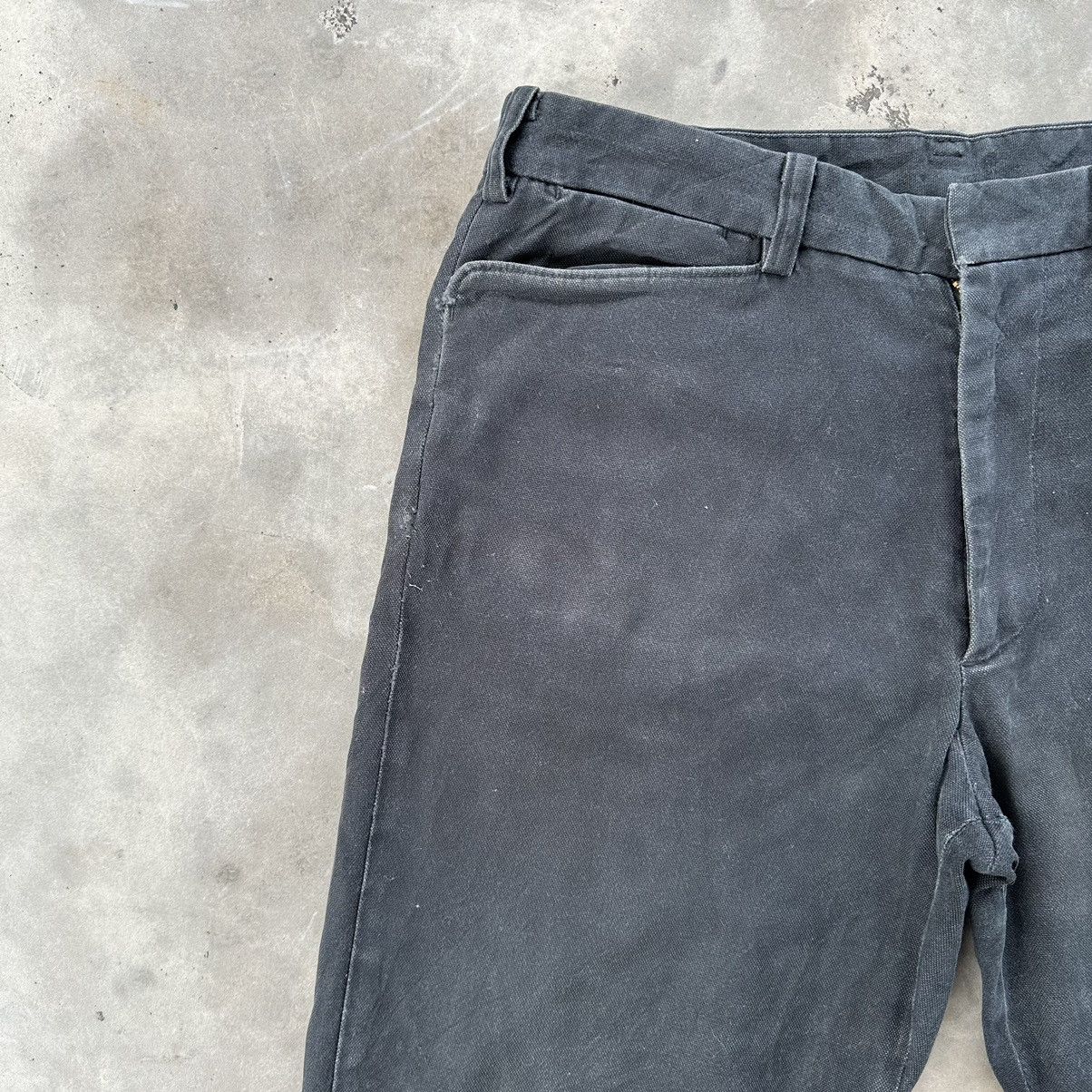 Japanese Brand Vintage Japanese Black Distressed Casual Trousers Pants Size US 32 / EU 48 - 4 Thumbnail