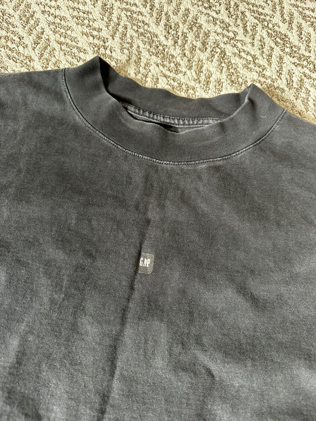 Balenciaga × Gap × Yeezy Yeezy Gap oversized tee black Size US L / EU 52-54 / 3 - 2 Thumbnail