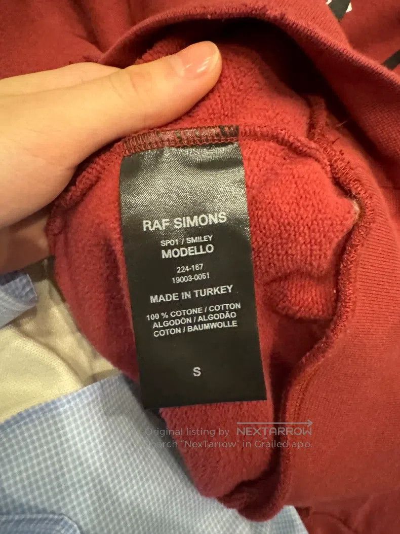 Raf Simons Raf Simons Co-branded sweatshirt Size US S / EU 44-46 / 1 - 7 Thumbnail