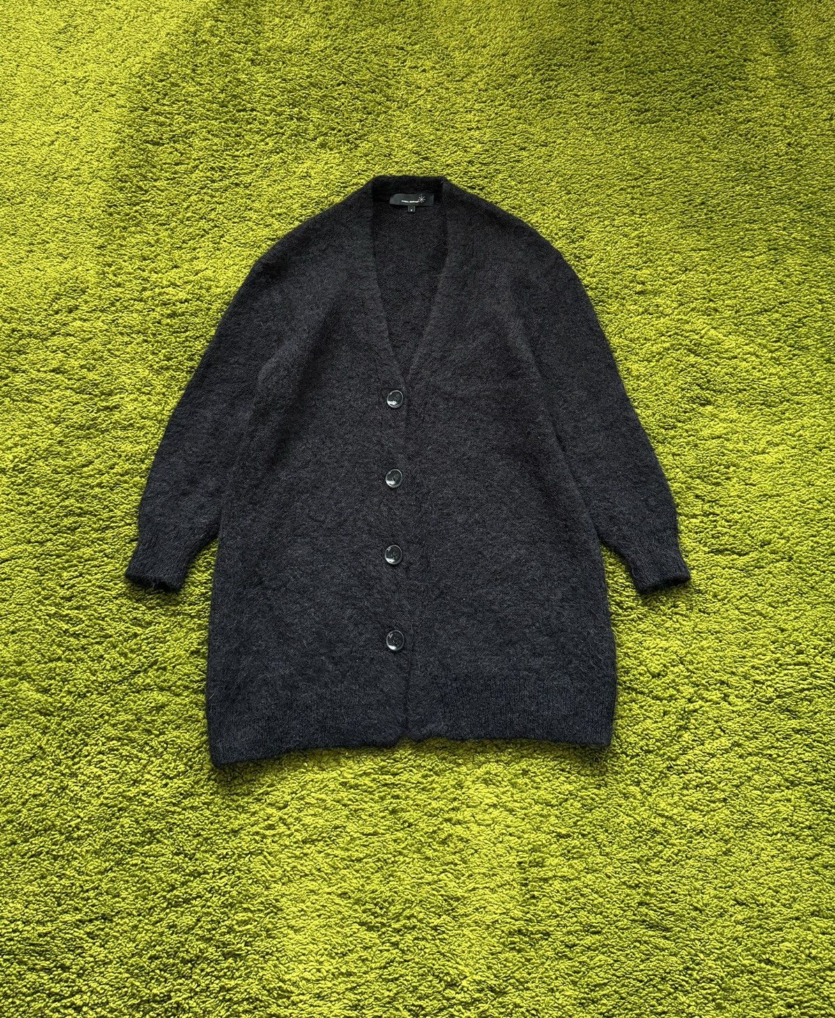 Designer × Isabel Marant × Isabel Marant Etoile Isabel Marant fuzzy mohair Japanese style cardigan sweater Size XS / US 0-2 / IT 36-38 - 1 Thumbnail