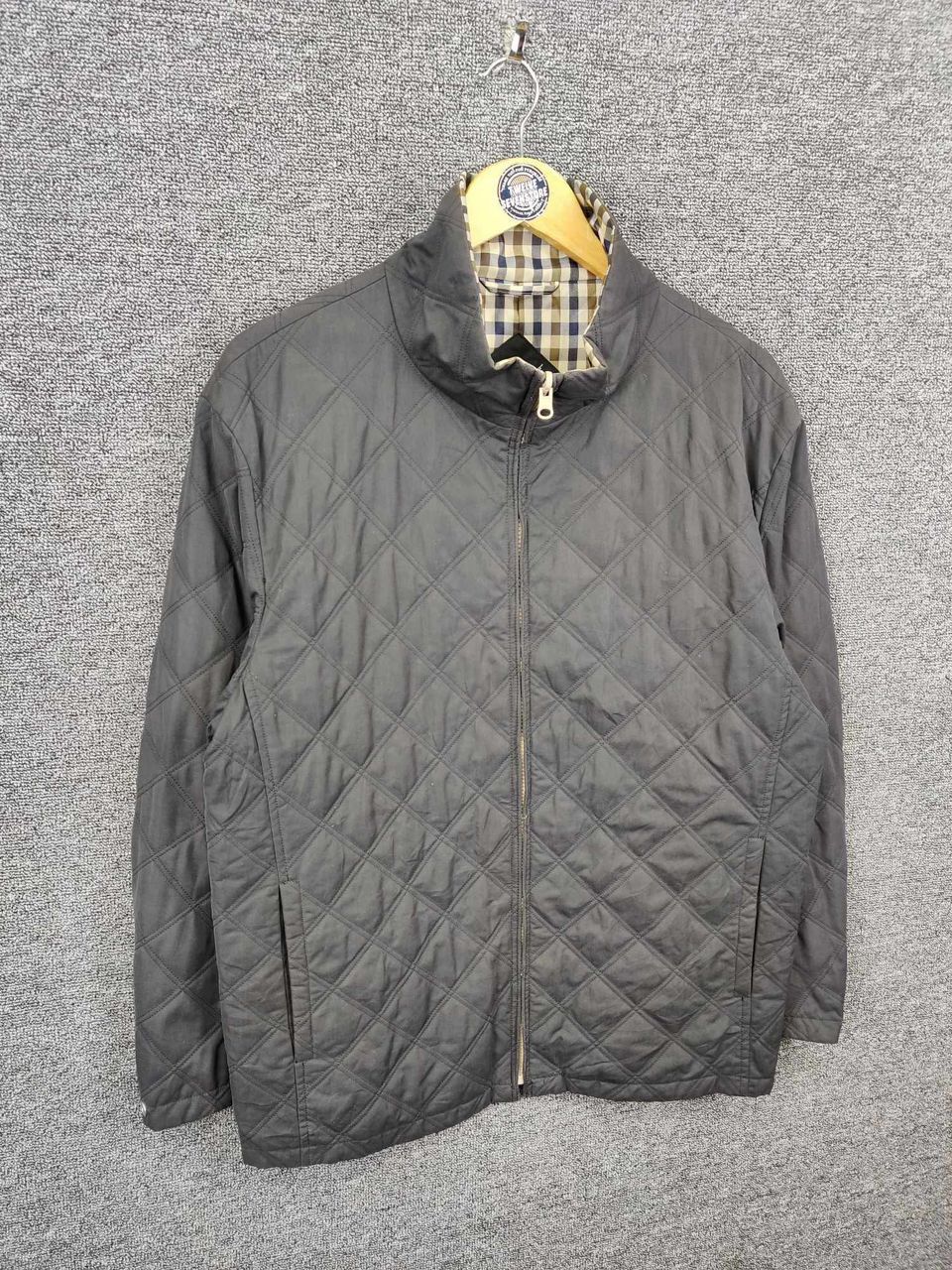Aquascutum Aquascutum London Quilted Zipper Jacket Size US M / EU 48-50 / 2 - 5 Thumbnail