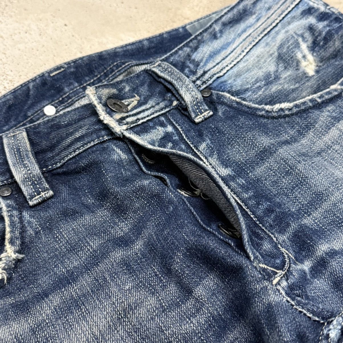 Diesel Diesel Industry Larkee Distress Whisker Button Denim Pants Size US 32 / EU 48 - 10 Thumbnail