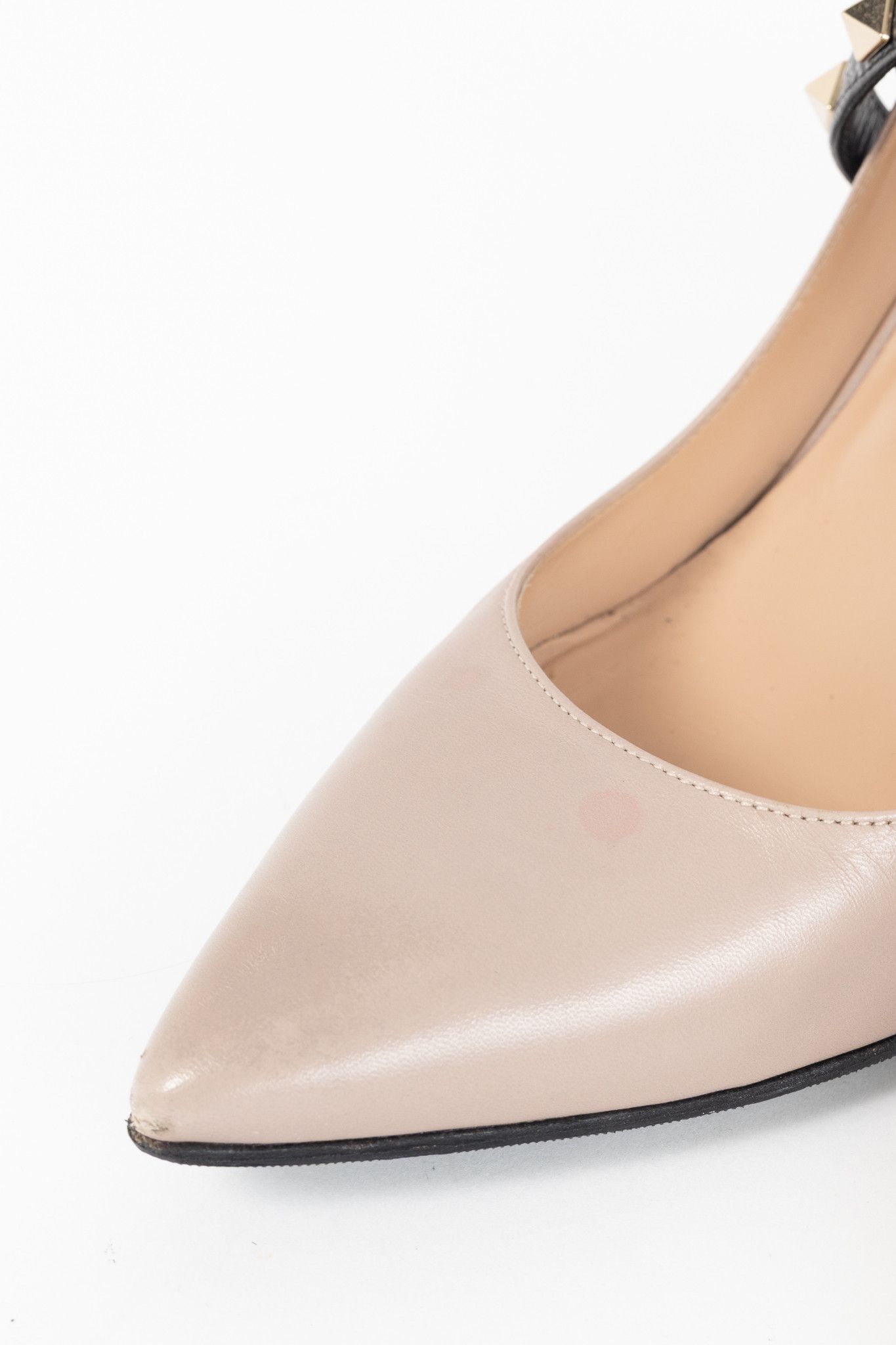 Valentino Valentino Garavani Studwrap Rockstud Pointed-Toe Pumps Size US 8.5 / IT 38.5 - 7 Thumbnail