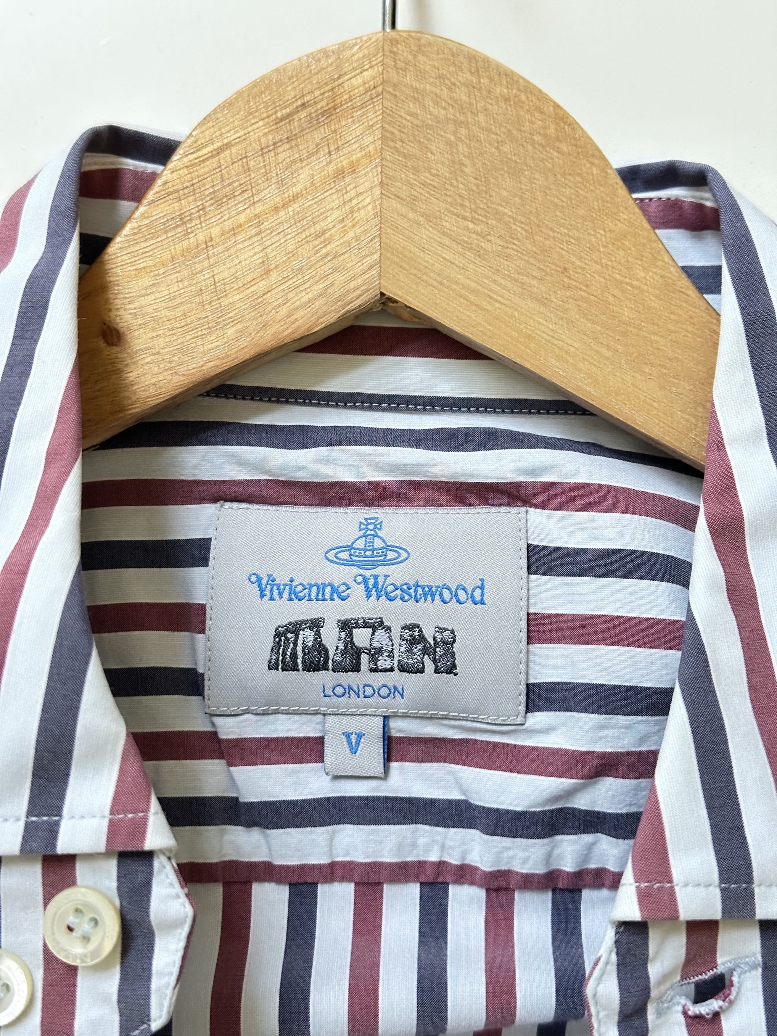 Vivienne Westwood Vivienne Westwood Striped Shirt Men's Size US M / EU 48-50 / 2 - 5 Thumbnail