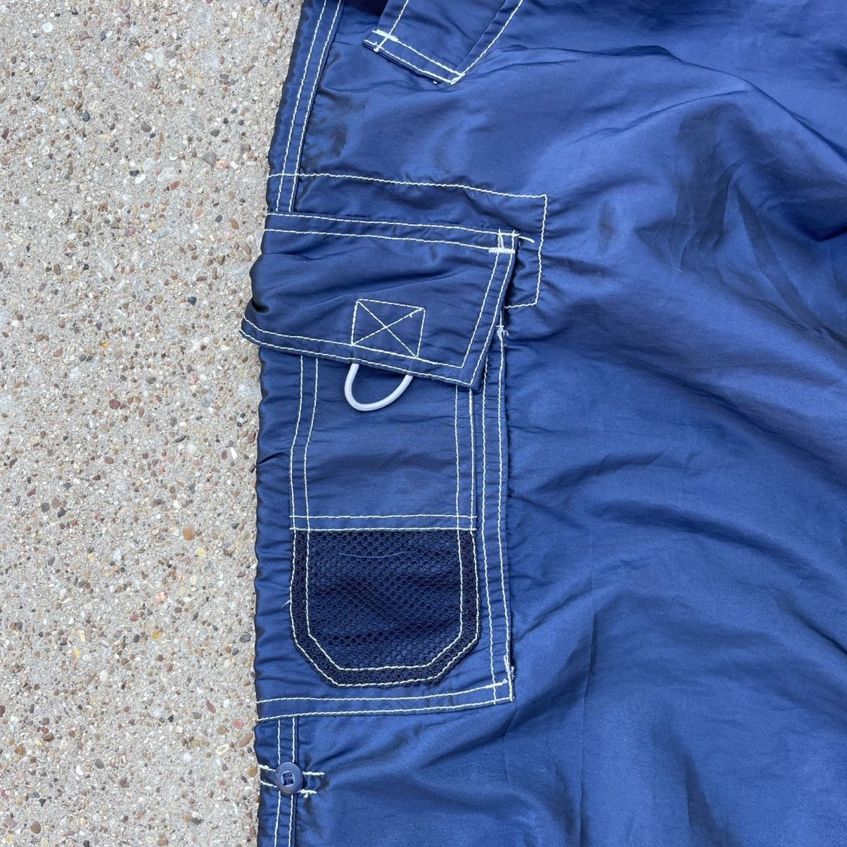 Southpole Vintage Southpole Function Cargo Baggy Rave Pants Blue Mens Size US 36 / EU 52 - 6 Thumbnail