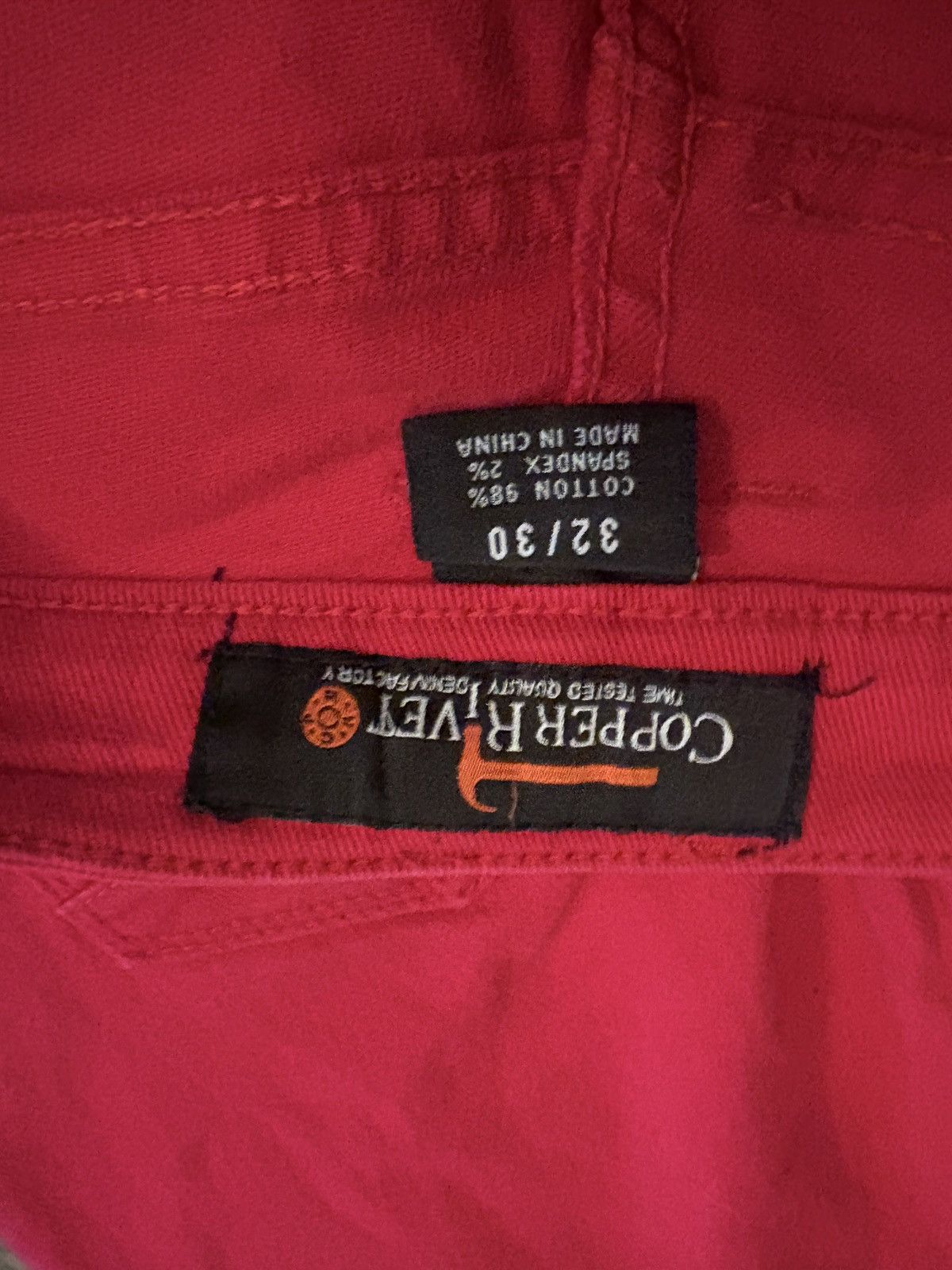 Other Red Copper River Jeans Size US 32 / EU 48 - 5 Thumbnail
