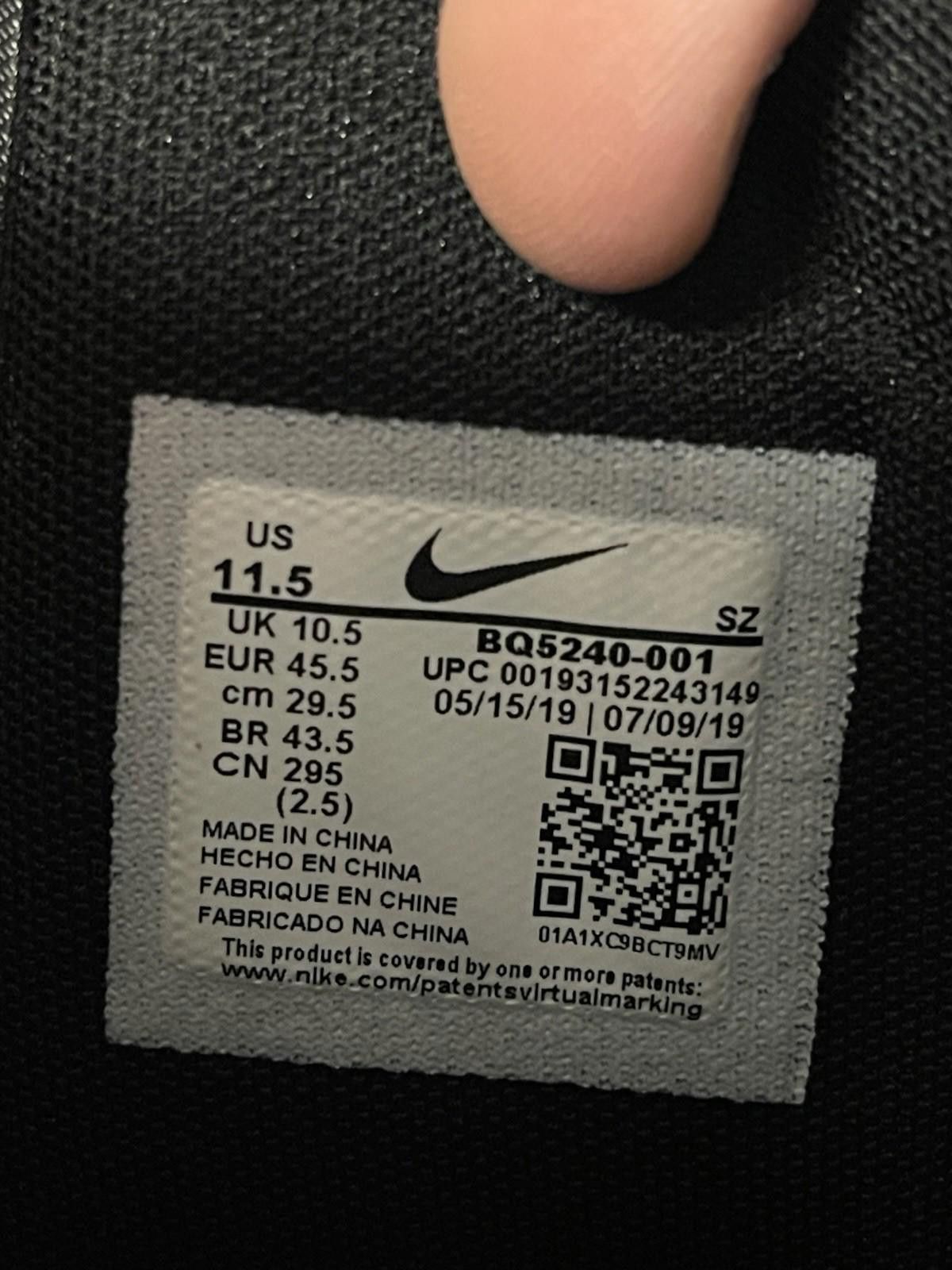 Nike Size 11.5 - Nike XARR Boots Leather Shoes Manoa Manoadome Size US 11.5 / EU 44-45 - 10 Thumbnail