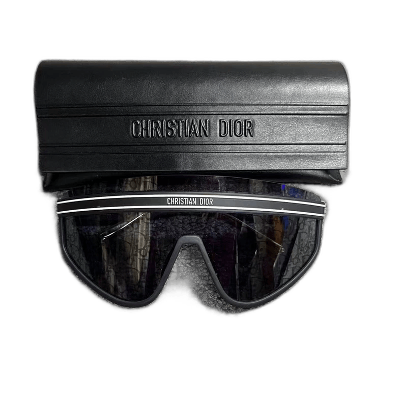 Dior Dior Black Metal Frame Sunglasses with Case Size ONE SIZE - 1 Thumbnail