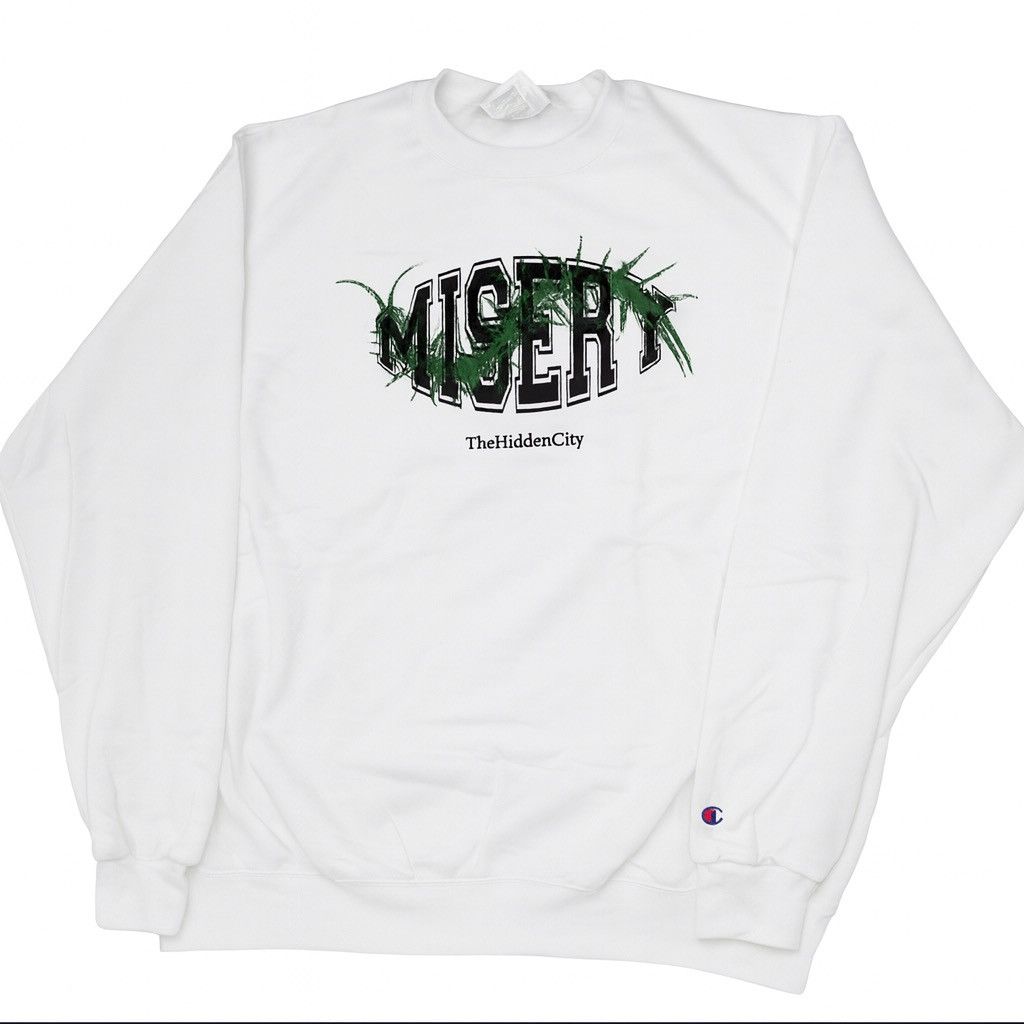 Other White Miseria X Champion Centipede Crewneck Size US L / EU 52-54 / 3 - 1 Preview