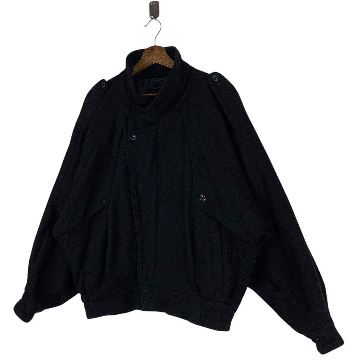 Issey Miyake Vintage R.1 for Men wool bomber Wool jacket Size US M / EU 48-50 / 2 - 2 Thumbnail