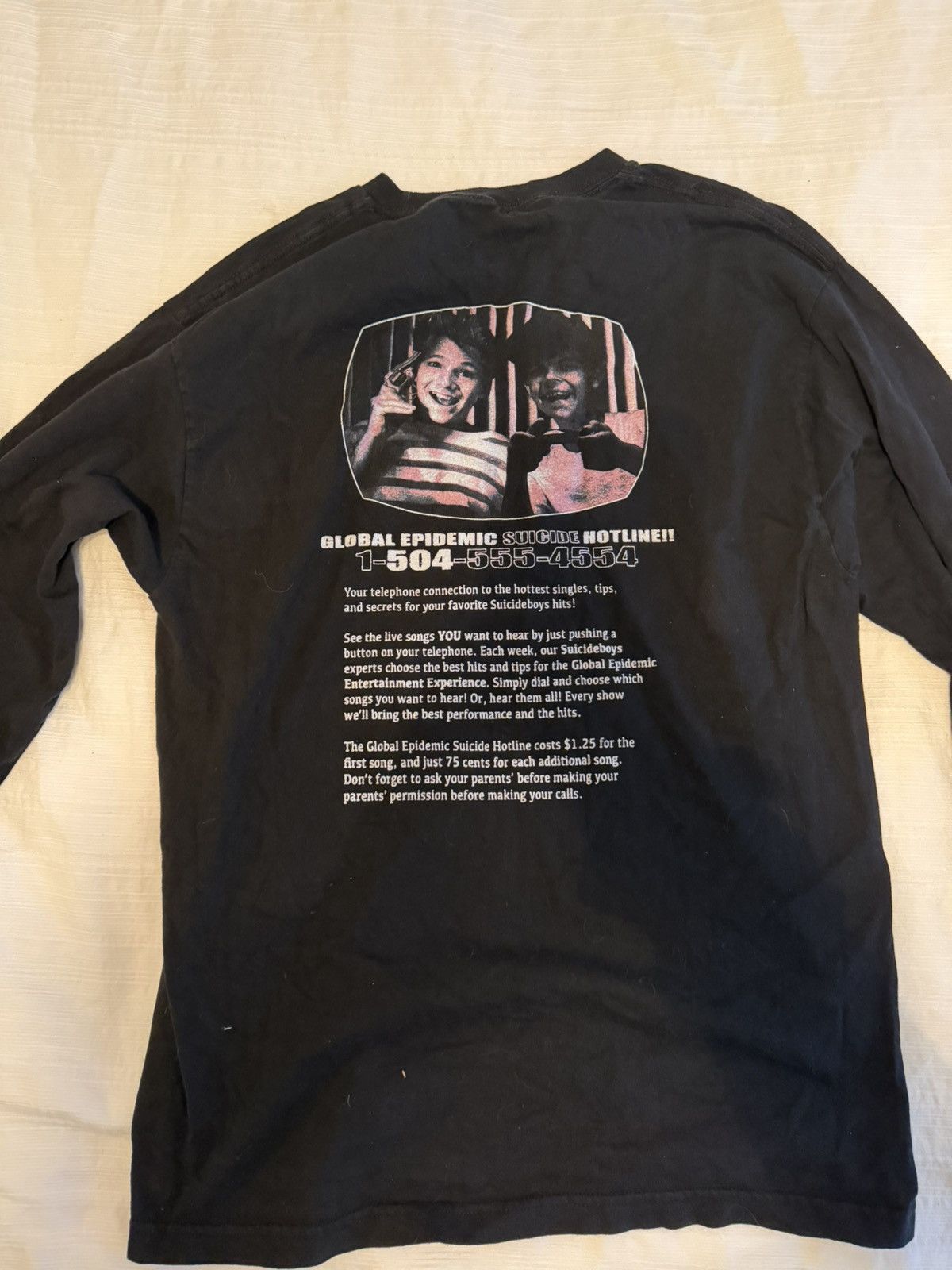G59 Records $uicideboy$ global epidemic tour long sleeve suicideboys Size US L / EU 52-54 / 3 - 5 Thumbnail