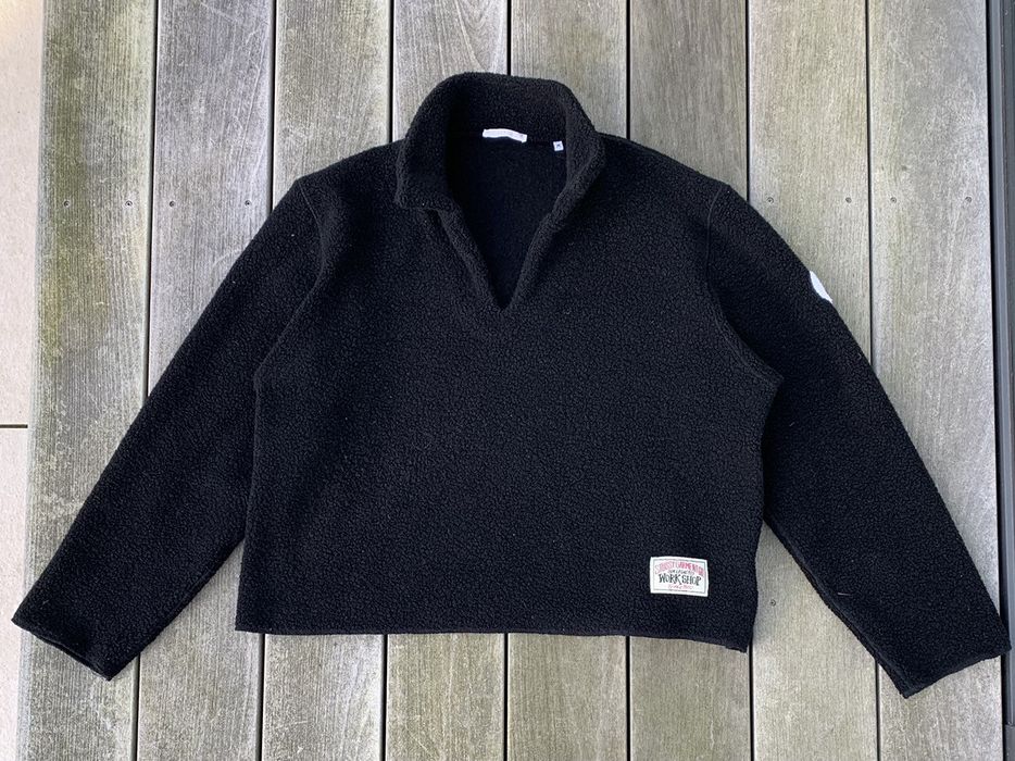 Our Legacy Stüssy x Our Legacy Runner Fleece Sweater M | Grailed