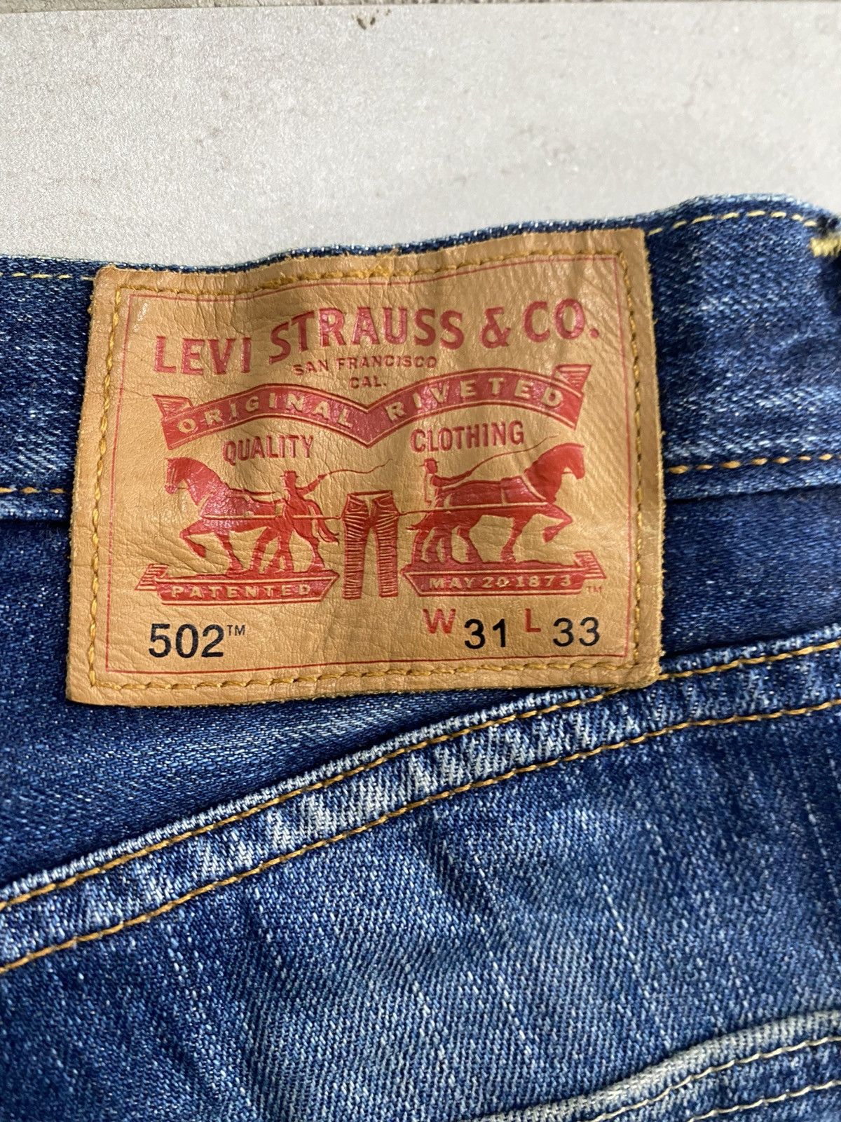 Levi's Levi’s 502 Taper – Classic Fit, Modern Look Size US 33 - 13 Thumbnail