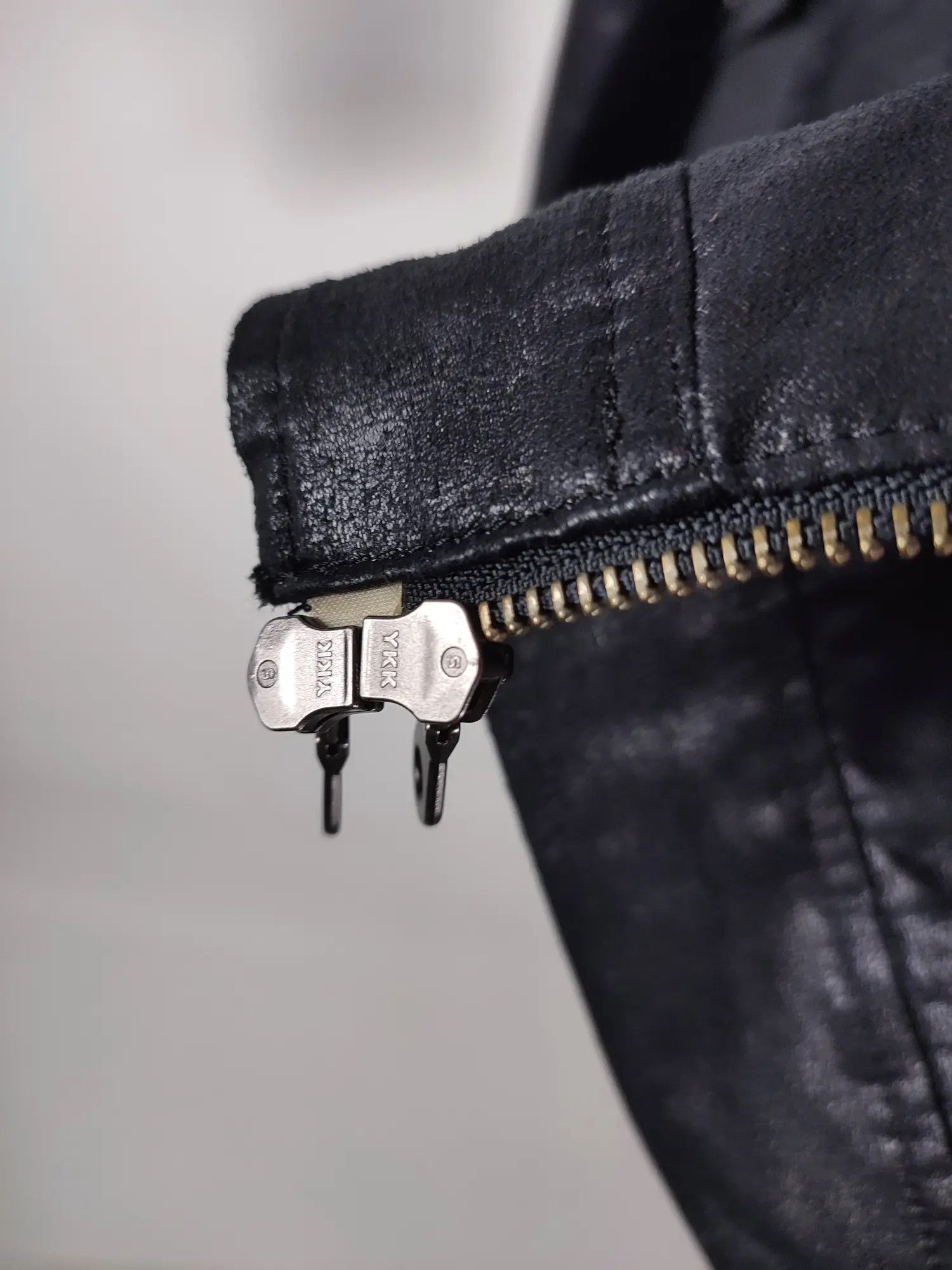 Japanese Brand × Vintage Buona Giornata Japanese Polyurethane Leather Zip Moto Jacket Size L / US 10 / IT 46 - 13 Thumbnail