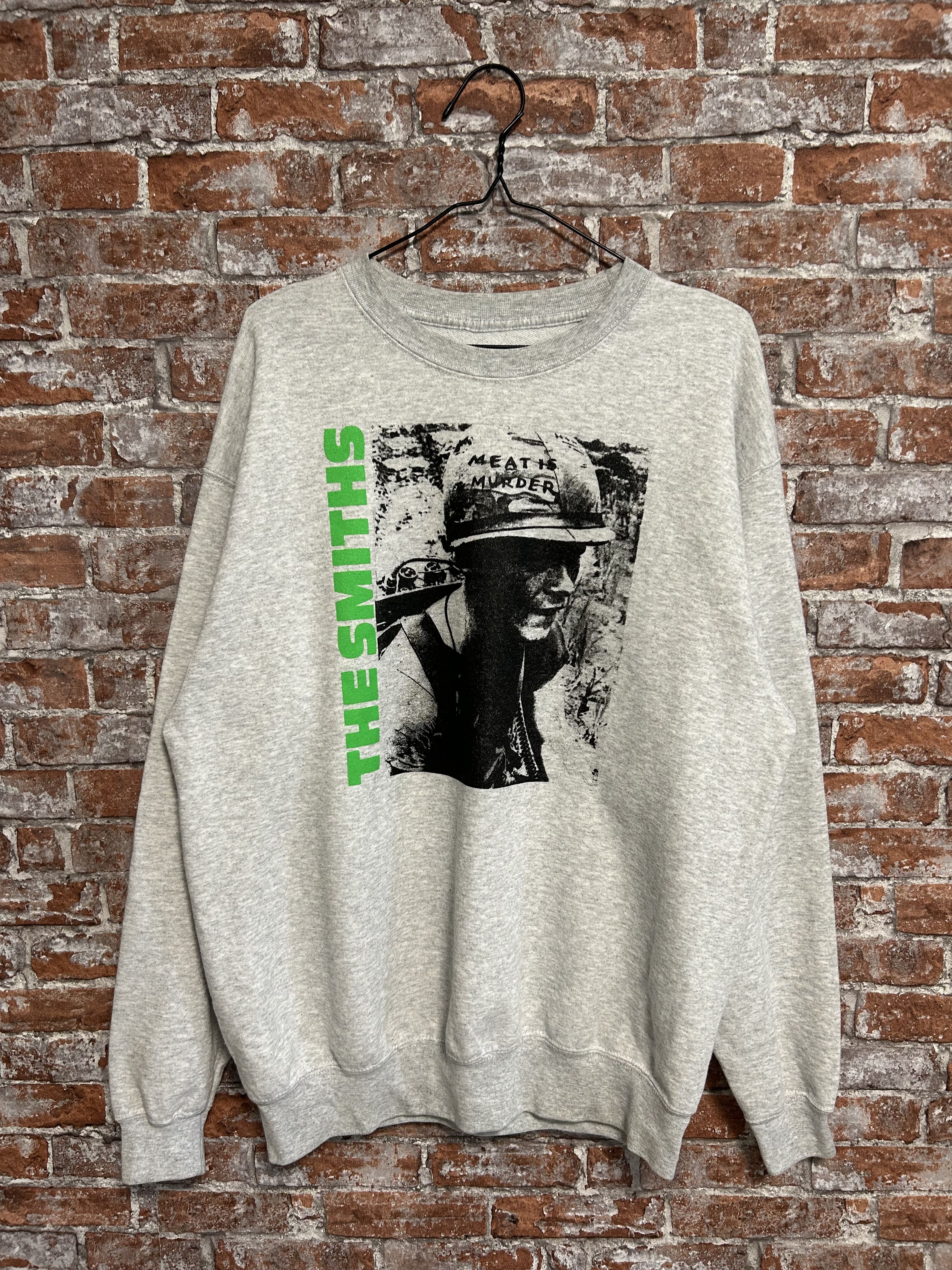 Band Tees × Vintage The Smiths Vintage Rock Band Morrissey Sweatshirt Size US XL / EU 56 / 4 - 1 Thumbnail
