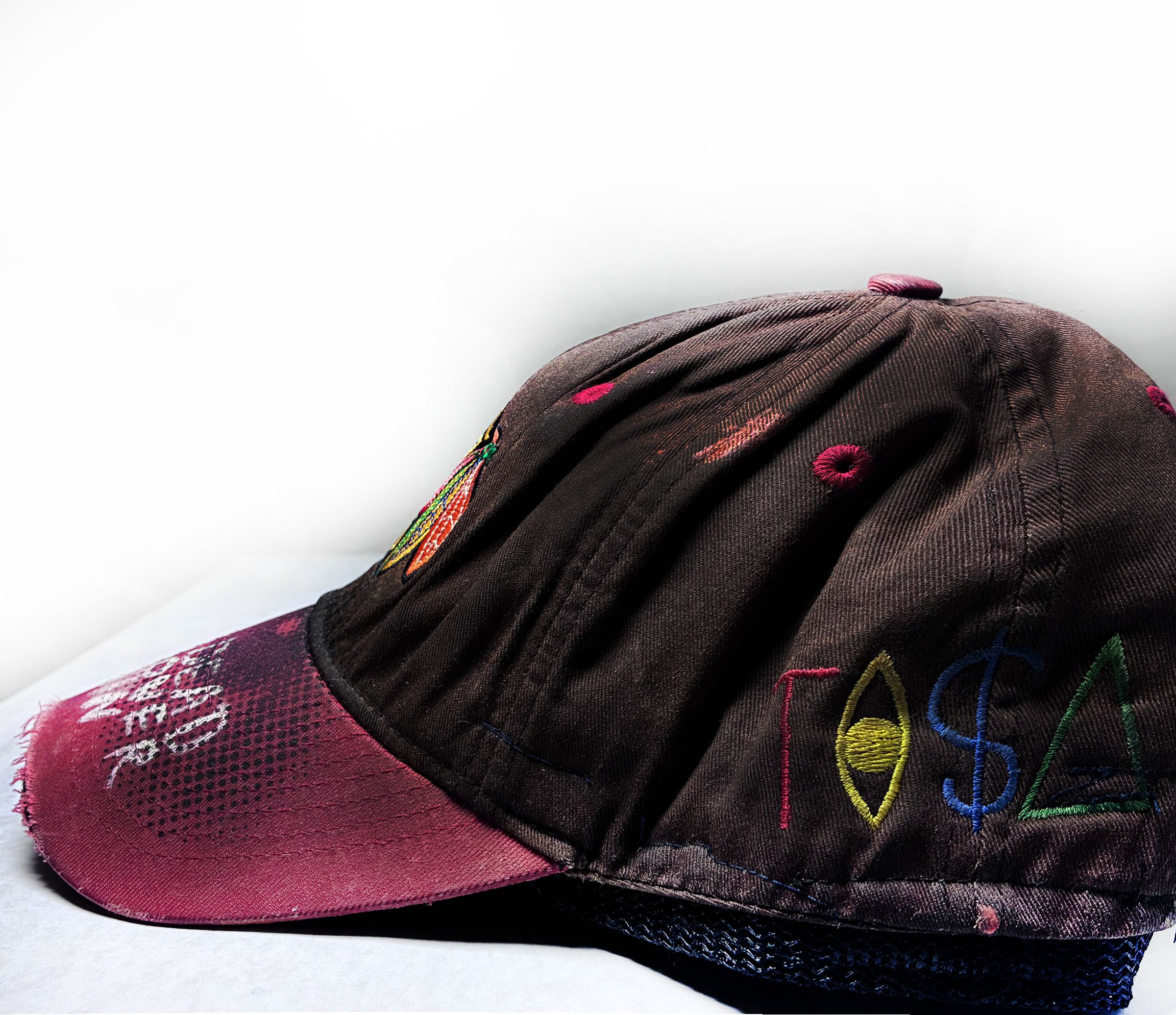 TISA Reconstructed Trucker Hat x Tisa Blackhawks Size ONE SIZE - 2 Thumbnail