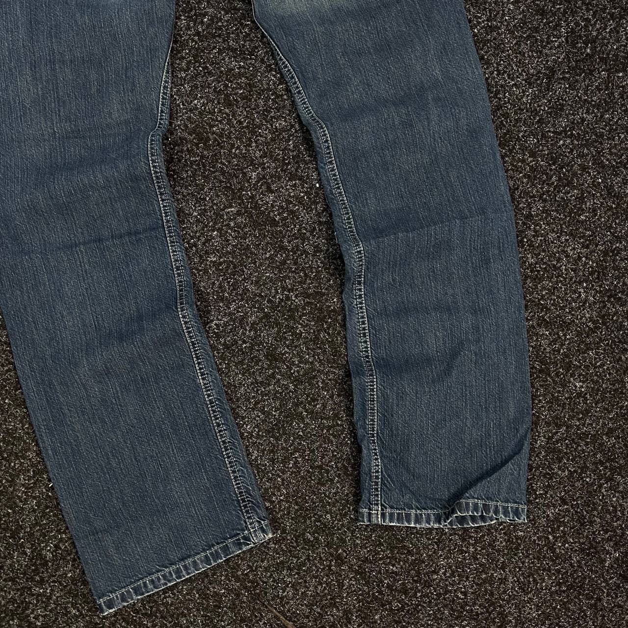 Kenzo Kenzo Rare Archive 90s Denim Pants Japanese Jeans Designer Size US 36 / EU 52 - 6 Thumbnail
