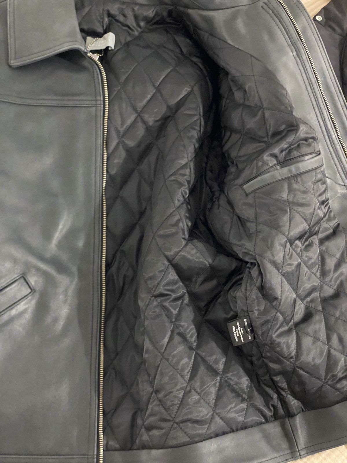 Other ScienceProject Washed Leather Jacket Size US L / EU 52-54 / 3 - 5 Thumbnail
