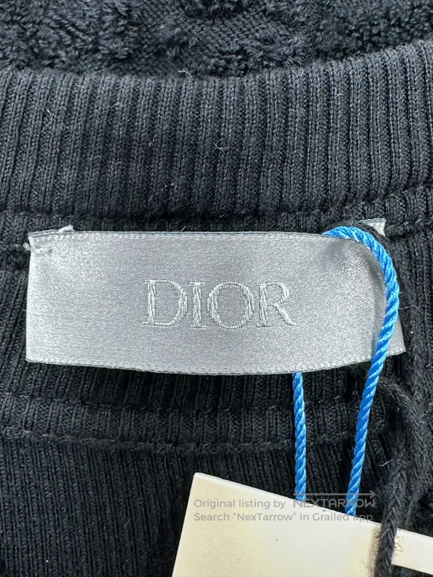 Dior Dior Black Monogram Logo Towel Short Sleeve| Size US XS / EU 42 / 0 - 3 Thumbnail