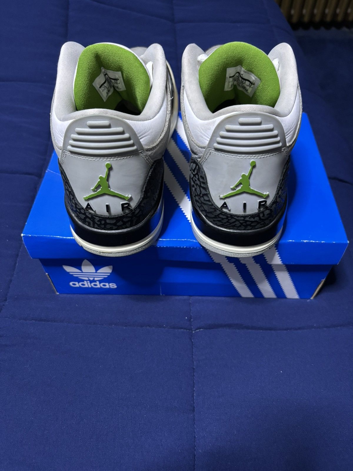 Jordan Brand Jordan 3 Retro Chlorophyll 2018 Size 14 Size US 14 / EU 47 - 5 Thumbnail