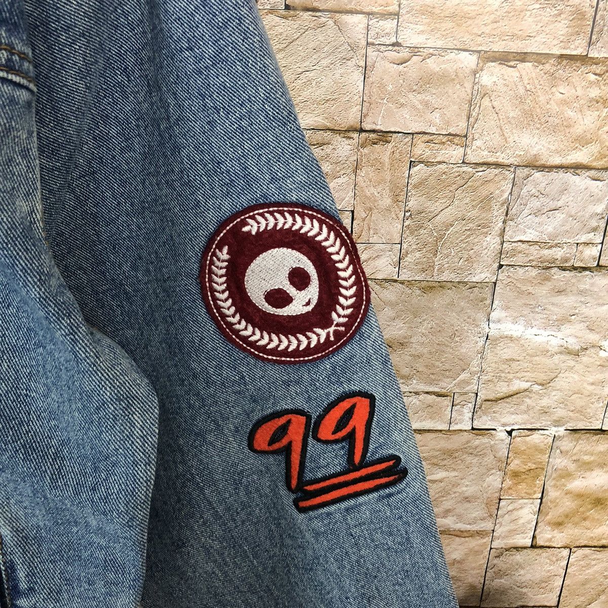 Japanese Brand Phoenix 29 Denim patch vintage jeans Jacket #A266 Size US M / EU 48-50 / 2 - 12 Thumbnail
