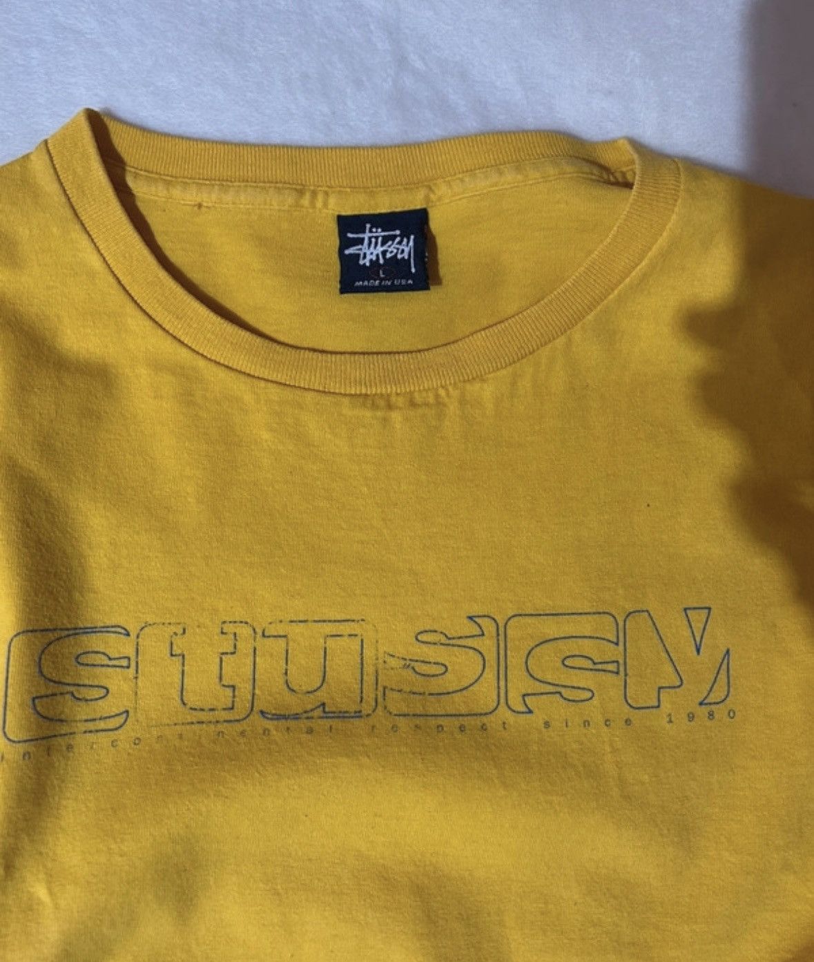 Stussy × Vintage Vintage Stussy long sleeve t-shirt big logo Size US L / EU 52-54 / 3 - 2 Thumbnail
