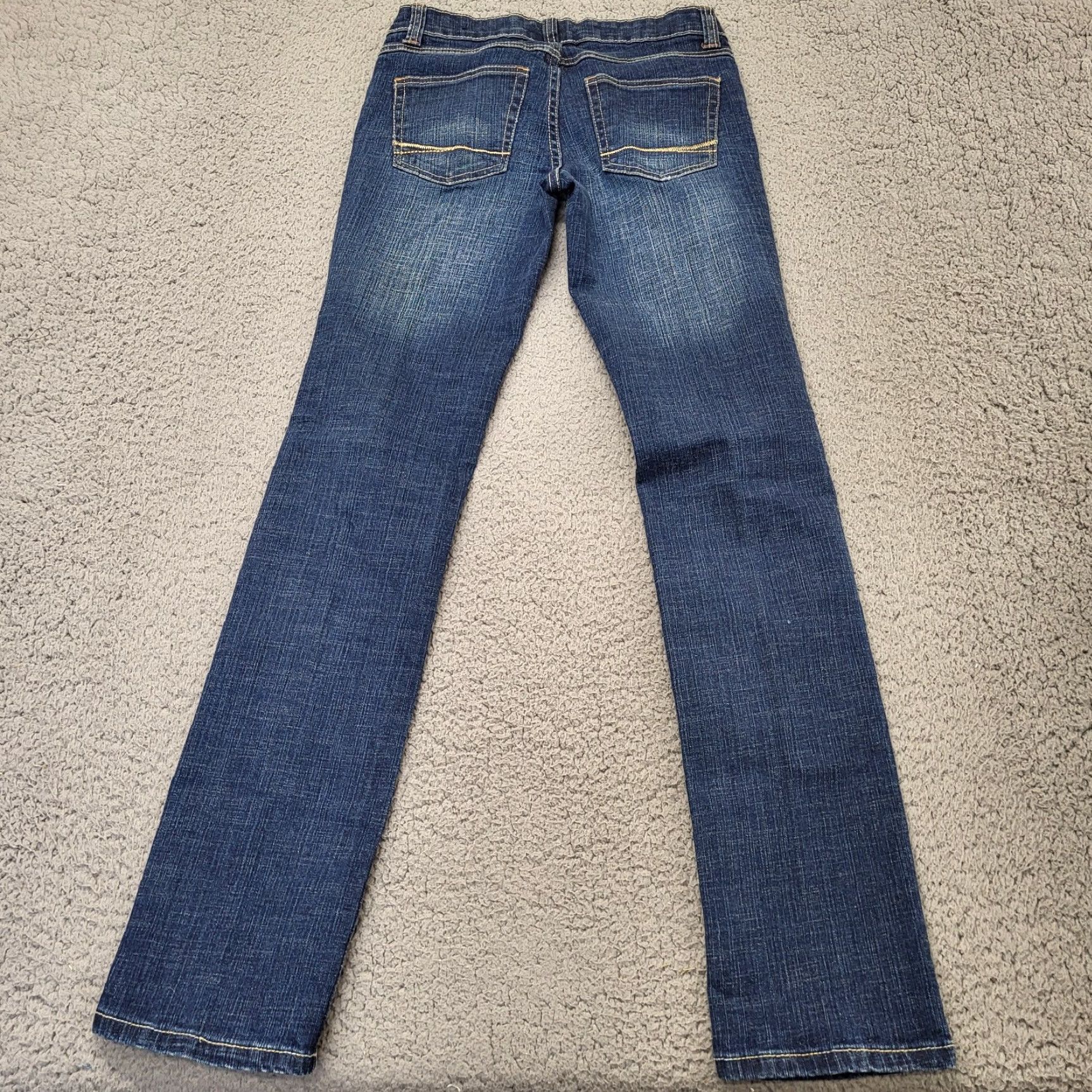 Southpole Southpole Jeans Women Bootcut Dark Wash Low Rise Blue Cotton Blend Size 1 Regular 5-Pocket Logo Hip Hop 90s Compatible Denim Jeans Size 25" / US 0 / IT 36 - 3 Thumbnail