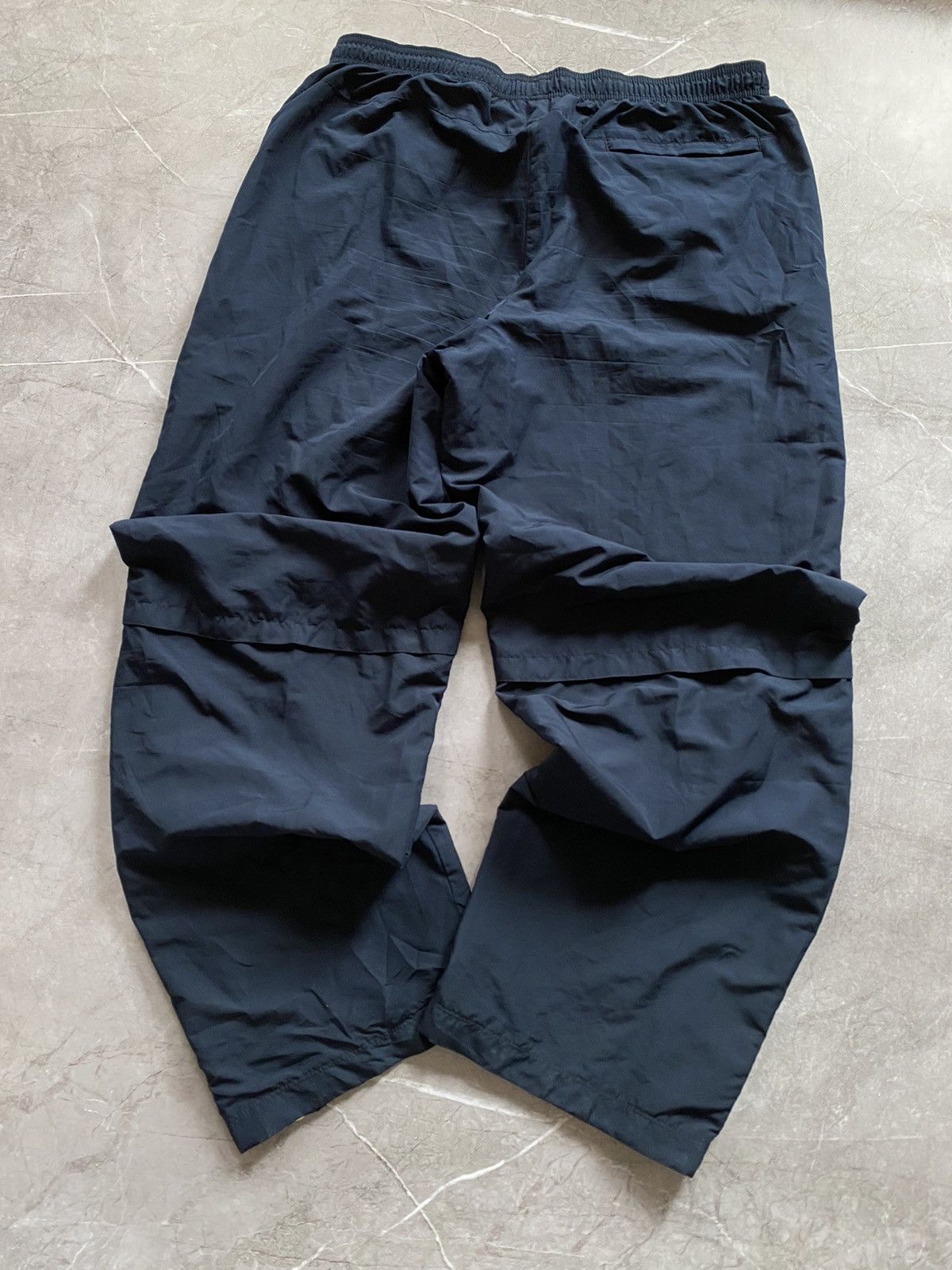 Nike Vintage Y2K Nike Baggy Drill Swoosh Blue 90s Pants Size US 34 / EU 50 - 12 Thumbnail