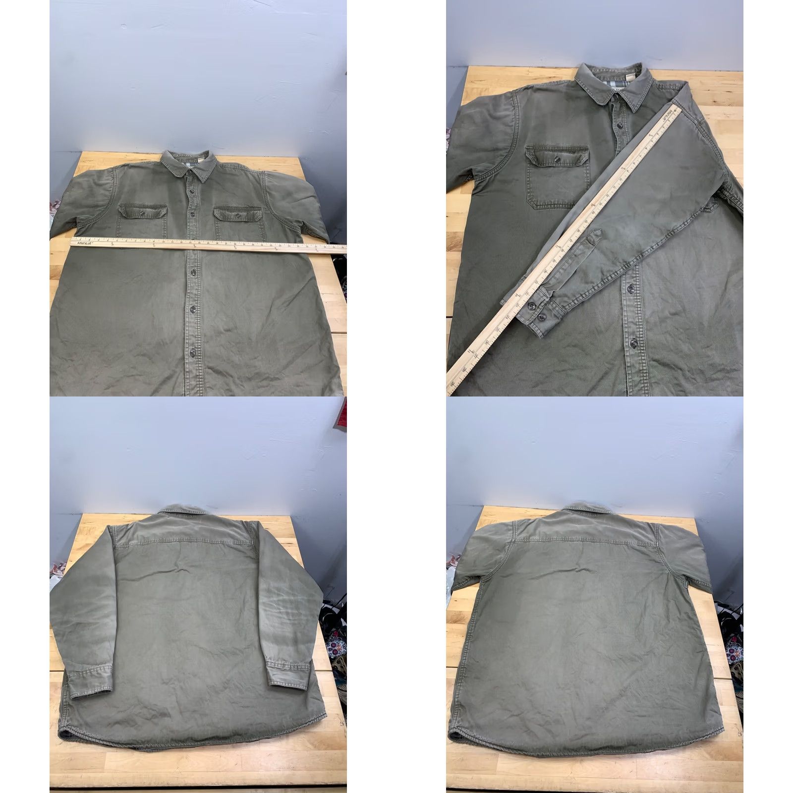 Vintage RedHead Button-Up Shirt Men XL Lined Casual Outdoor Green 13304 Size US XL / EU 56 / 4 - 8 Thumbnail