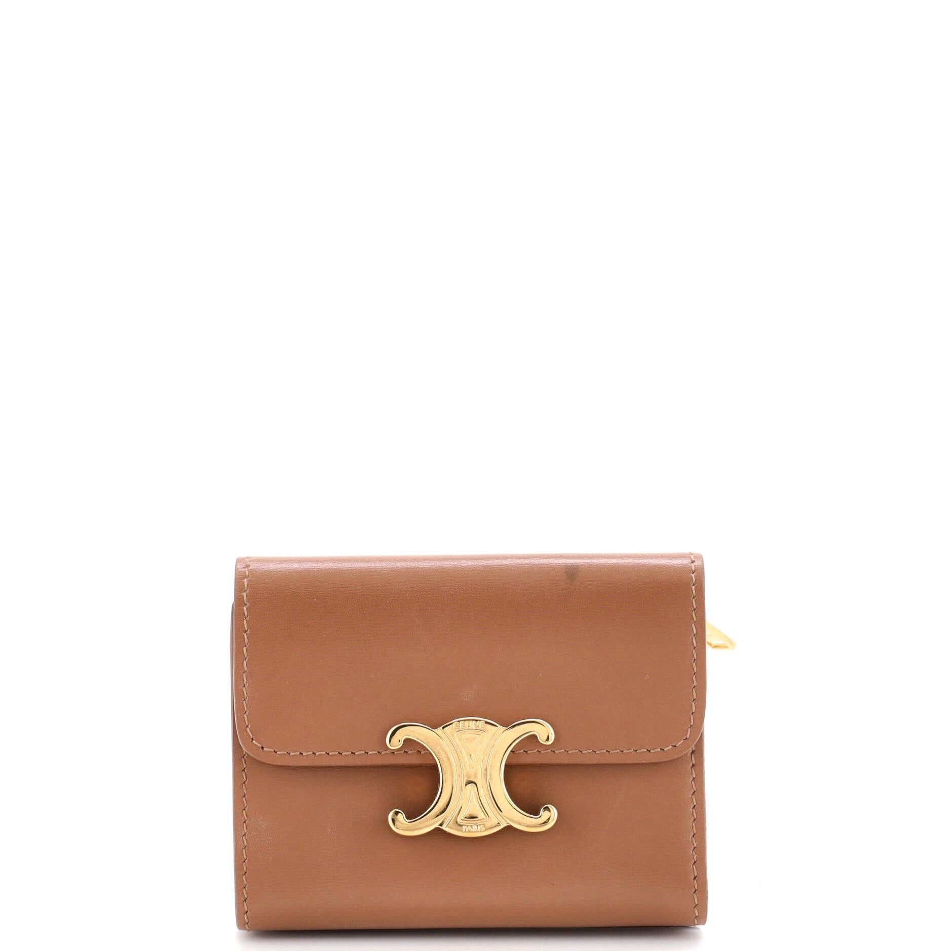Celine Triomphe Trifold Wallet Size ONE SIZE - 1 Thumbnail
