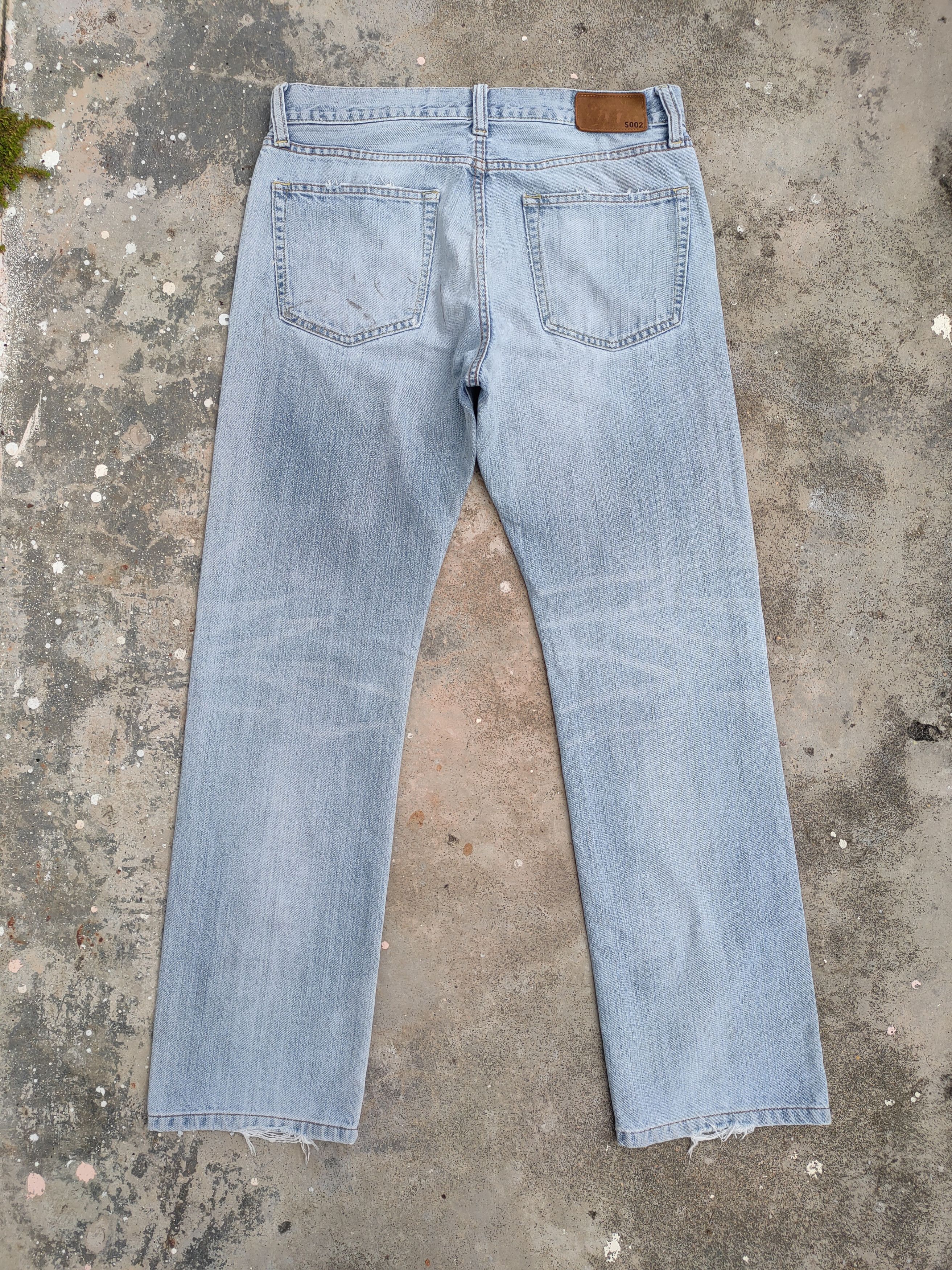 Japanese Brand VINTAGE JAPANESE FADED BLUE JEANS DENIM PANTS Size US 33 - 2 Thumbnail