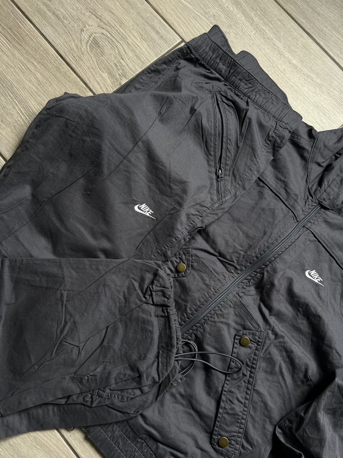 Nike × Vintage Vintage Nike Tracksuit Jacket And Pants 90s Swoosh Size US XL / EU 56 / 4 - 11 Thumbnail