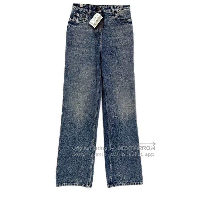 Prada Prada Blue washed triangle jeans Size US 28 / EU 44 - 1 Thumbnail