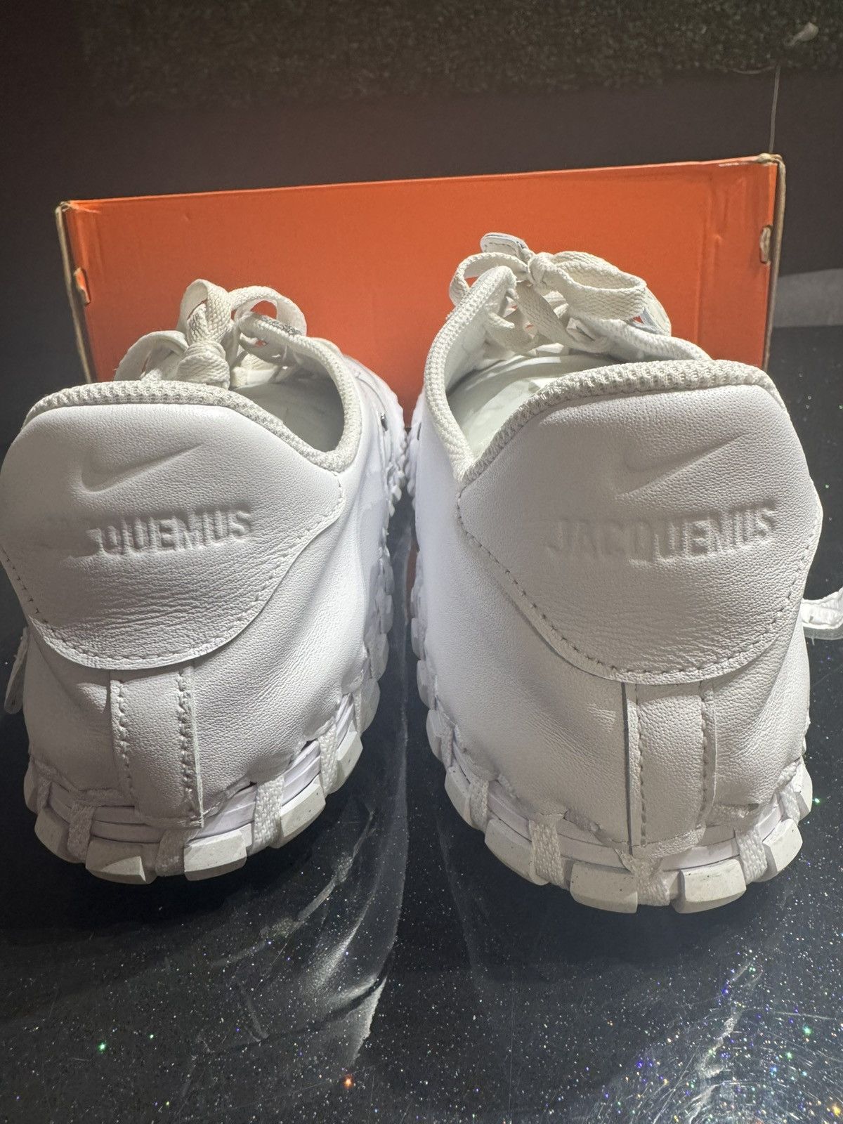 Jacquemus × Nike Jacquemus x Nike Wmns J Force 1 Low LX SP ‘White’ Size US 12.5 / EU 45-46 - 4 Thumbnail