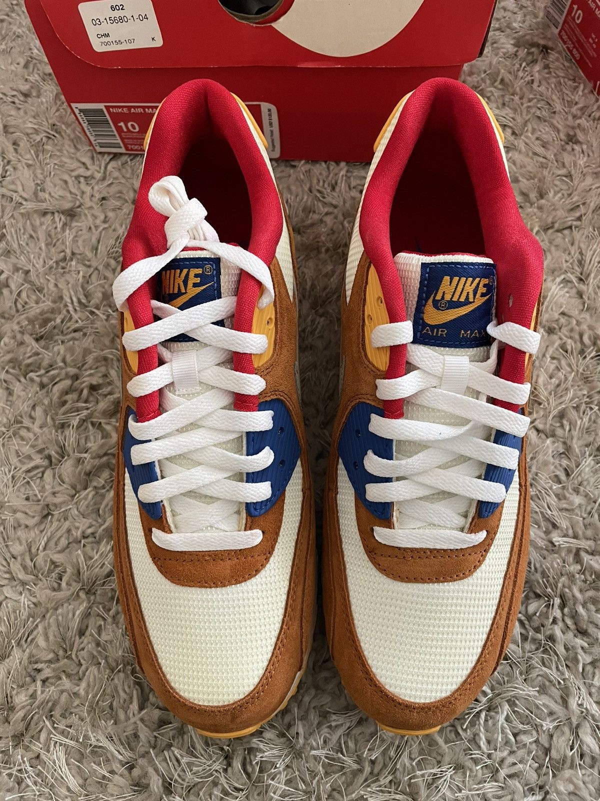 Nike Nike Air Max 90 Premium Curry Size US 10 / EU 43 - 5 Thumbnail