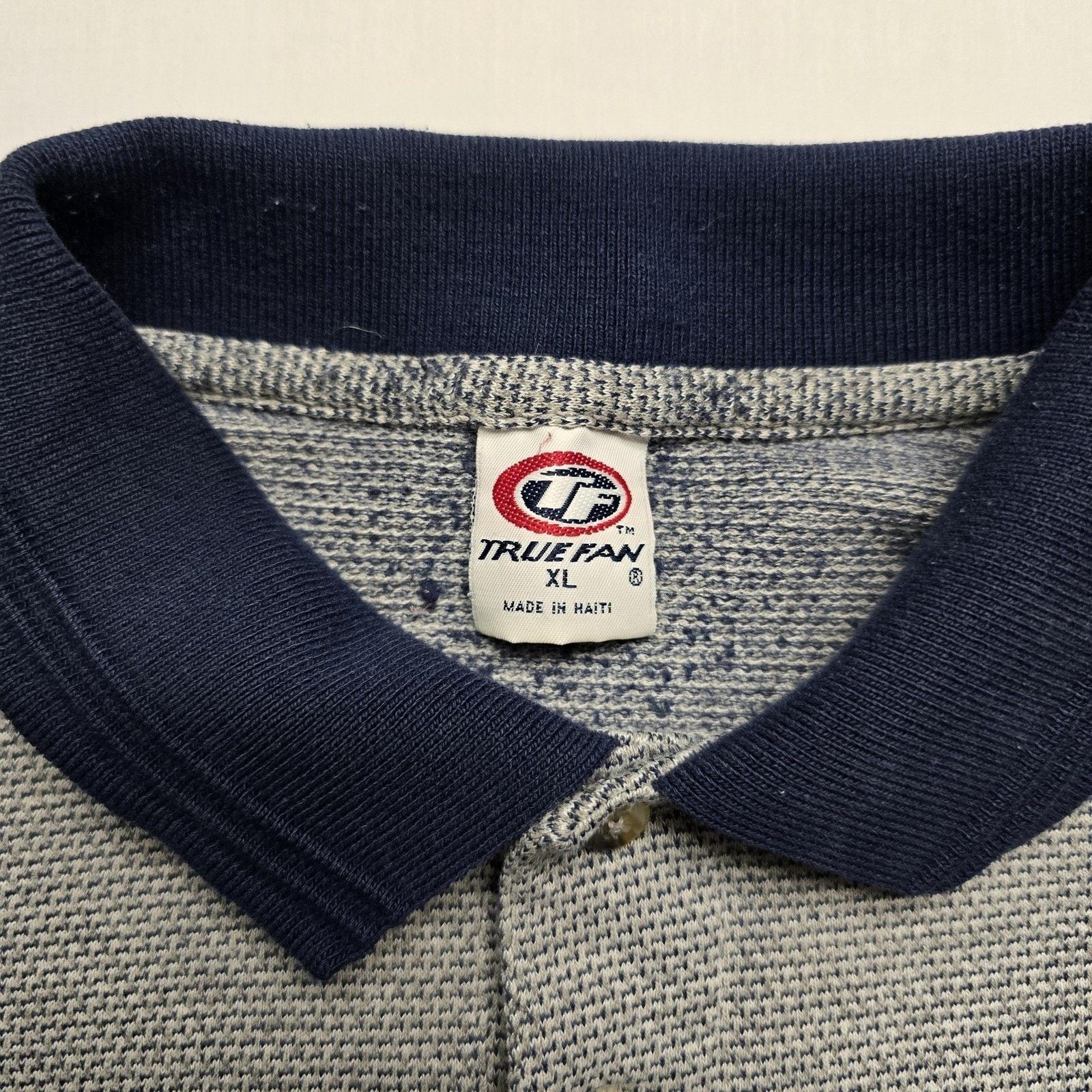 Vintage Vintage Denver Broncos Polo Mens XL Gray NFL Embroidered Size US XL / EU 56 / 4 - 4 Thumbnail